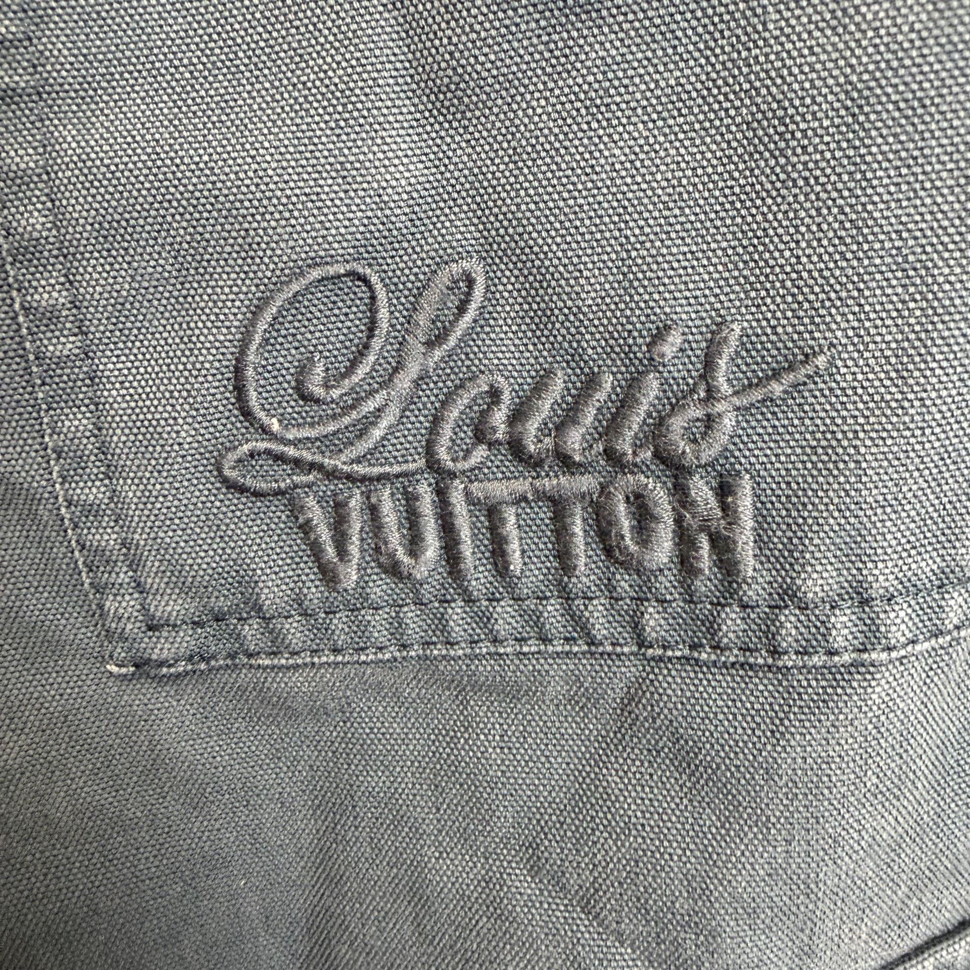 Louis Vuitton Louis Vuitton SS23 Straight Leg Cargo Pants Navy Blue Size US 30 / EU 46 - 3 Thumbnail