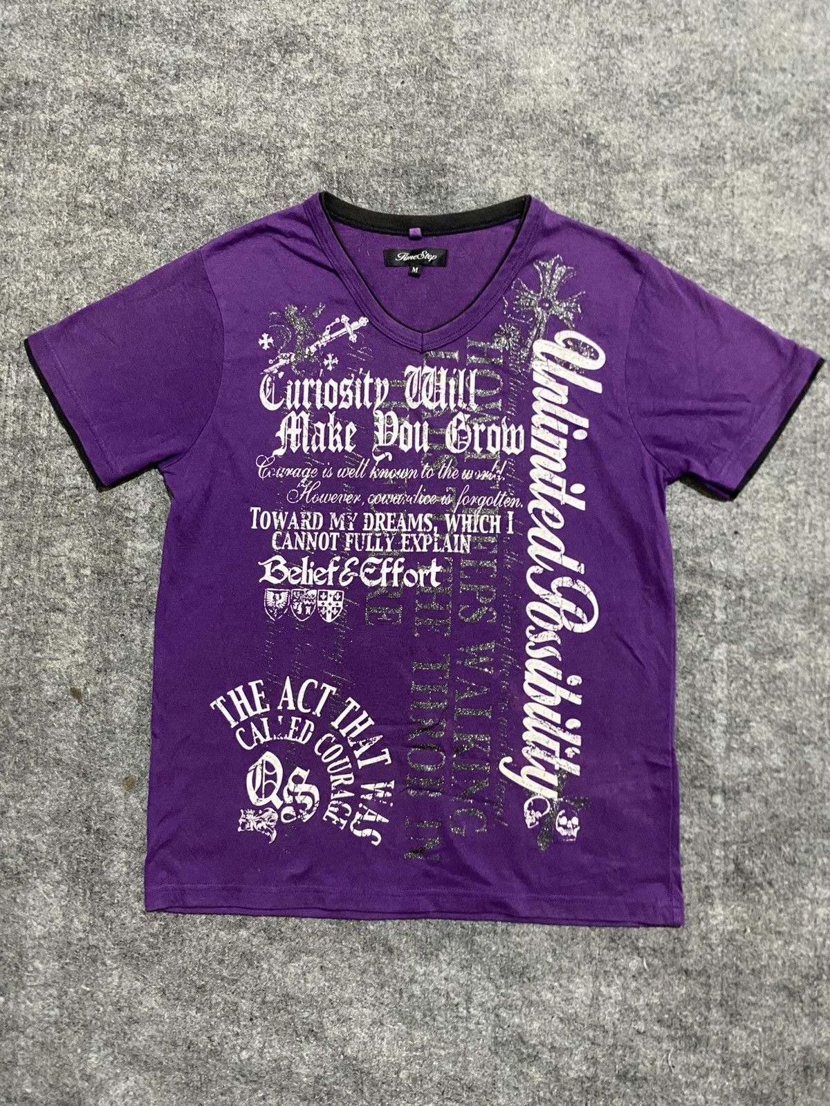 Hysteric Glamour Japanese Poem Tribal Double Layer Rock Punk Style Size US M / EU 48-50 / 2 - 1 Thumbnail