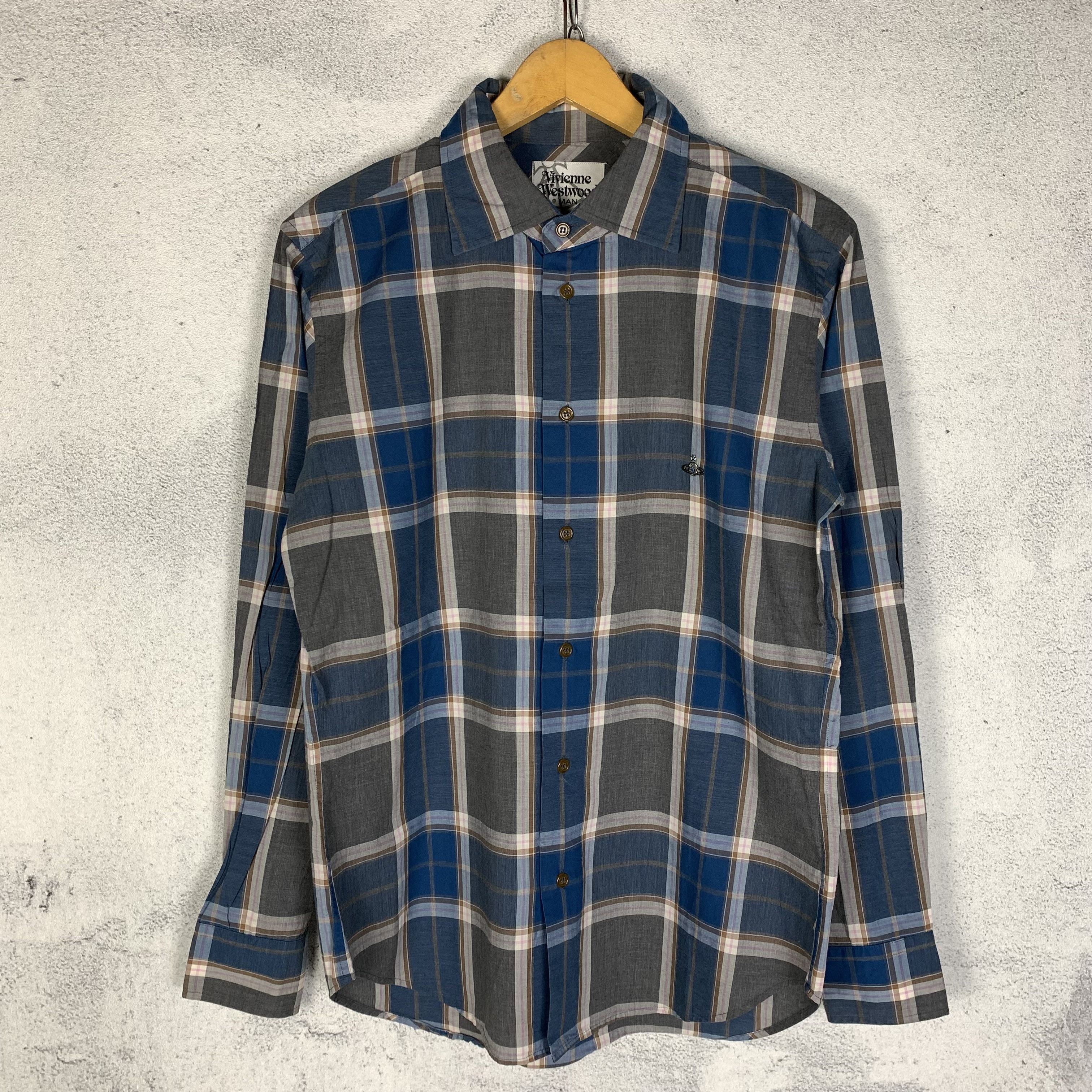 Vivienne Westwood Vivienne Westwood Plaid Shirt Size US M / EU 48-50 / 2 - 2 Thumbnail