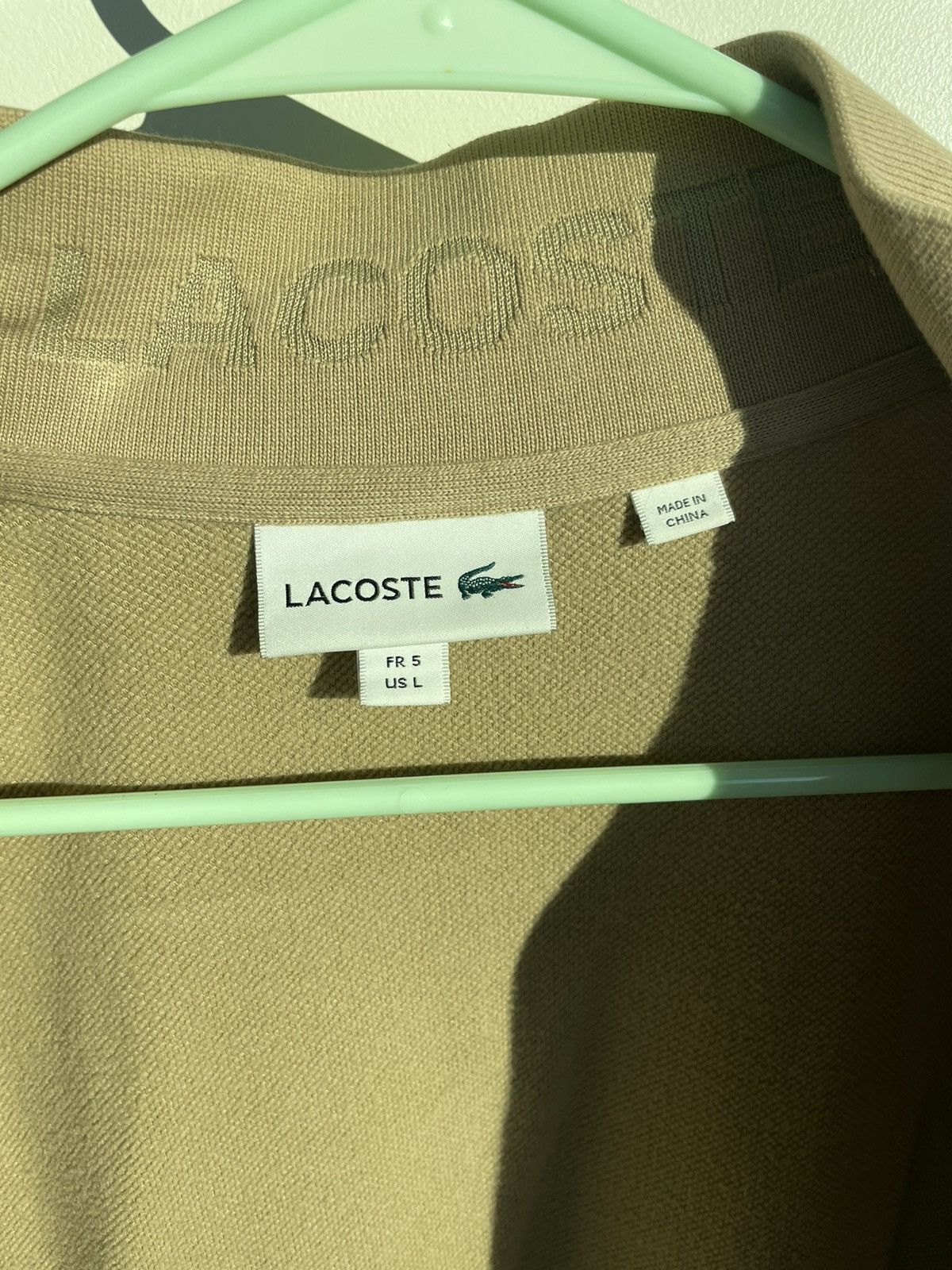 Lacoste Lacoste Beige Jacket Size US L / EU 52-54 / 3 - 4 Thumbnail