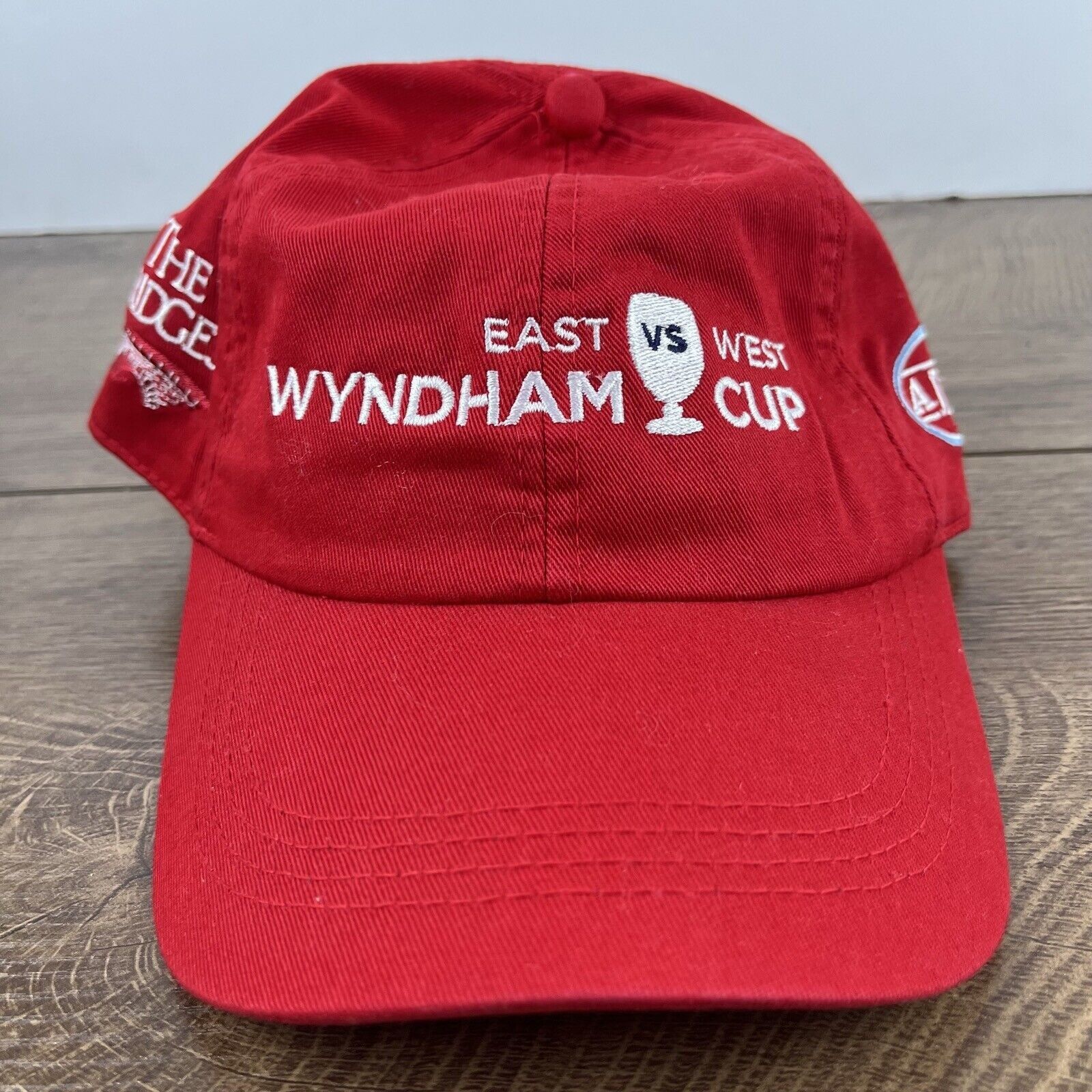 Other Wyndham Cup Hat East vs West Hat Red Cap Adjustable Hat Red Size ONE SIZE - 4 Thumbnail
