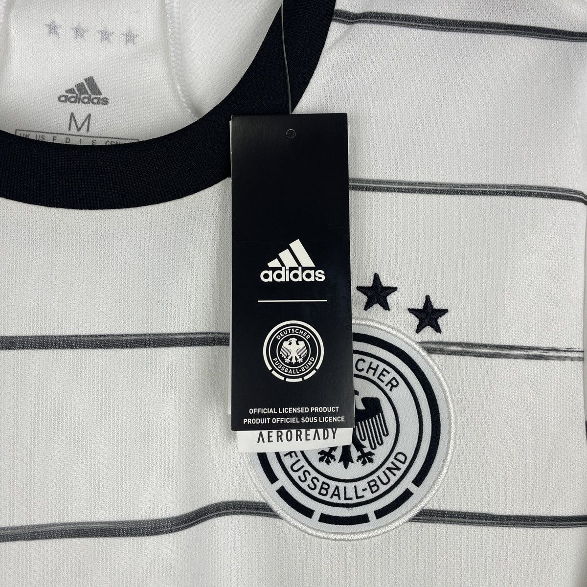 Adidas Germany Adidas Genuine Home Jersey Shirt 2019/2021 size M Size US M / EU 48-50 / 2 - 4 Thumbnail