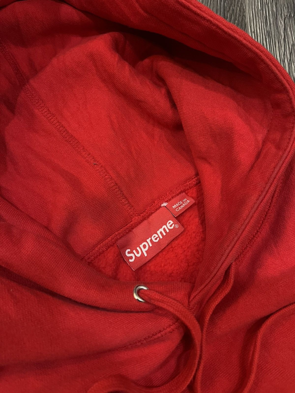 Supreme Supreme Embroidered Outline Hooded Sweatshirt Red Size US L / EU 52-54 / 3 - 6 Thumbnail