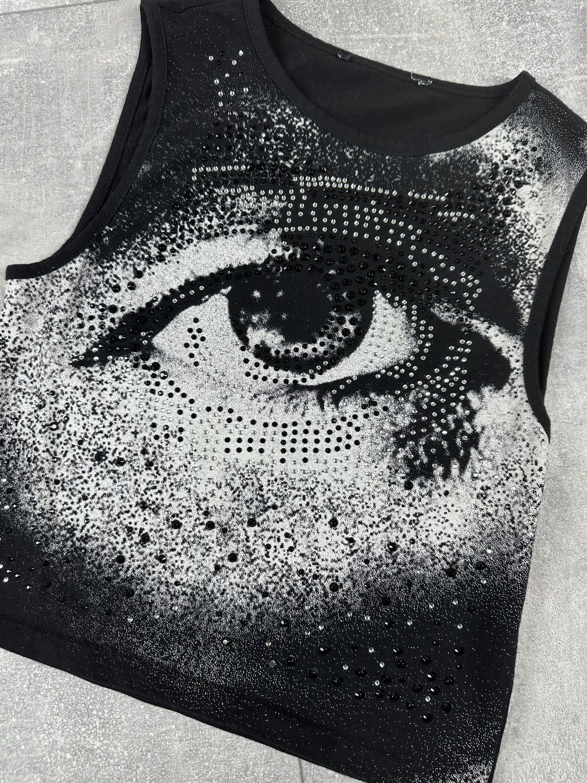 Jaded London Jaded London Women Crop-top Glass rhinestone eye design Size M / US 6-8 / IT 42-44 - 2 Thumbnail