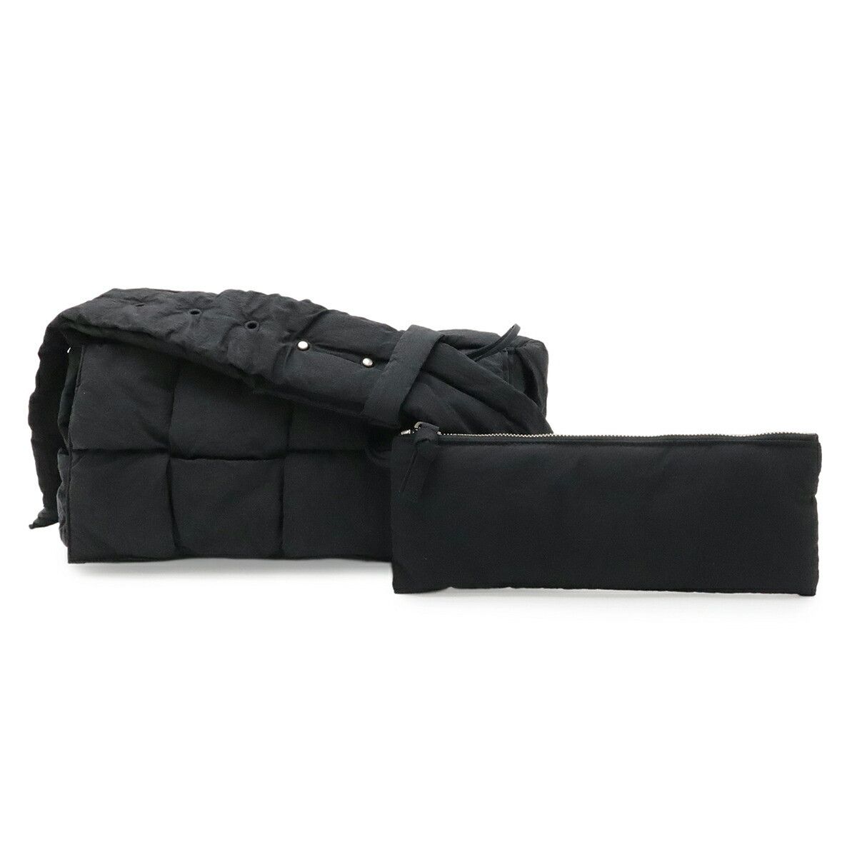 Bottega Veneta Bottega Veneta Bottega Veneta Padded Tech Cassette Nylon Shoulder Bag Textile Shoulder Bag 749878 DUTY FREE for USA Size ONE SIZE - 1 Thumbnail