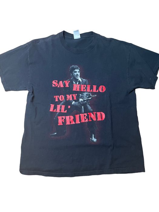 Scarface Movie Tony Montana Big Bust Photo Al Pacino Men's T Shirt