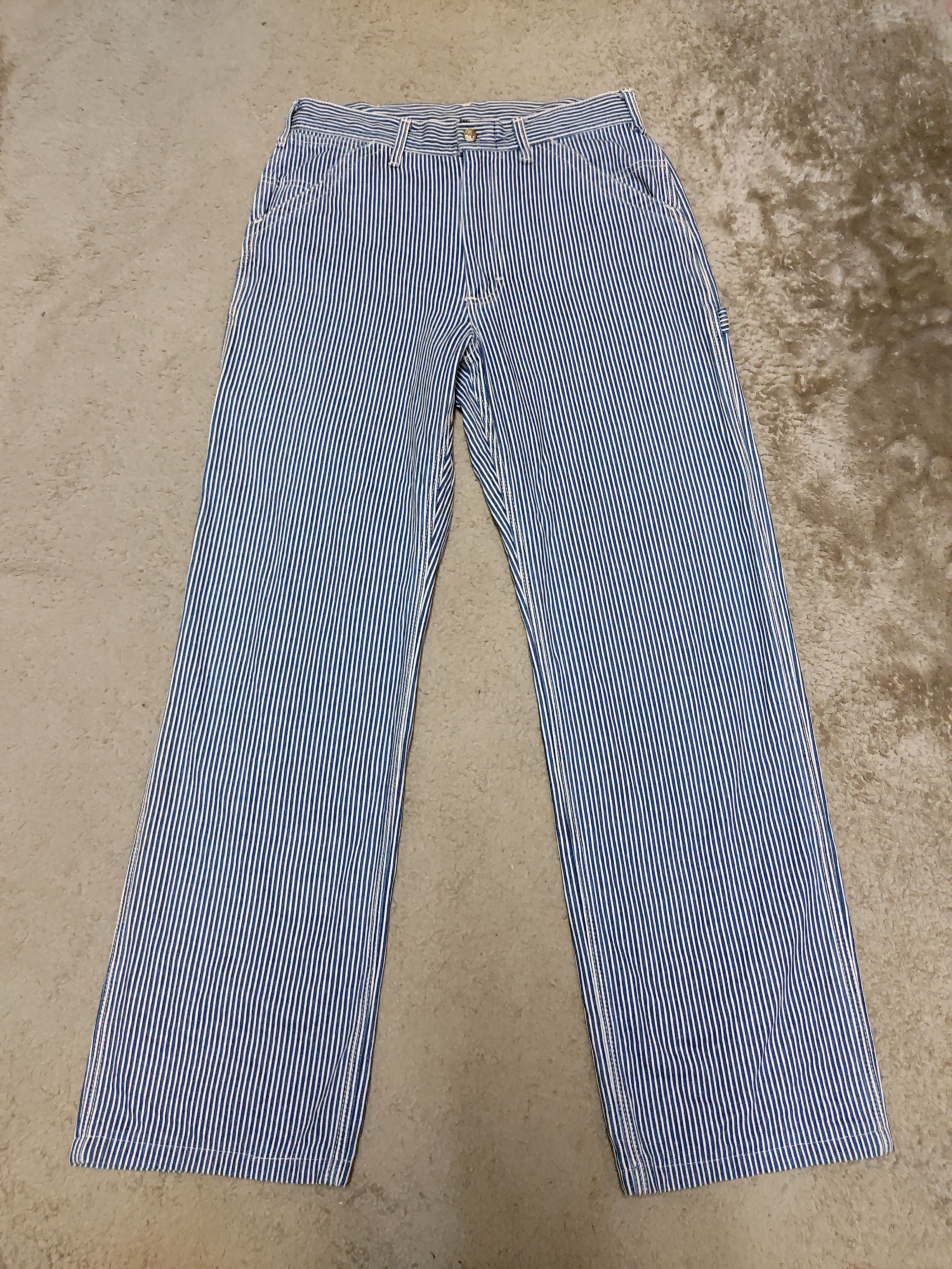 Lee Lee Railroad Hickory Carpenter pants Size US 30 / EU 46 - 1 Thumbnail