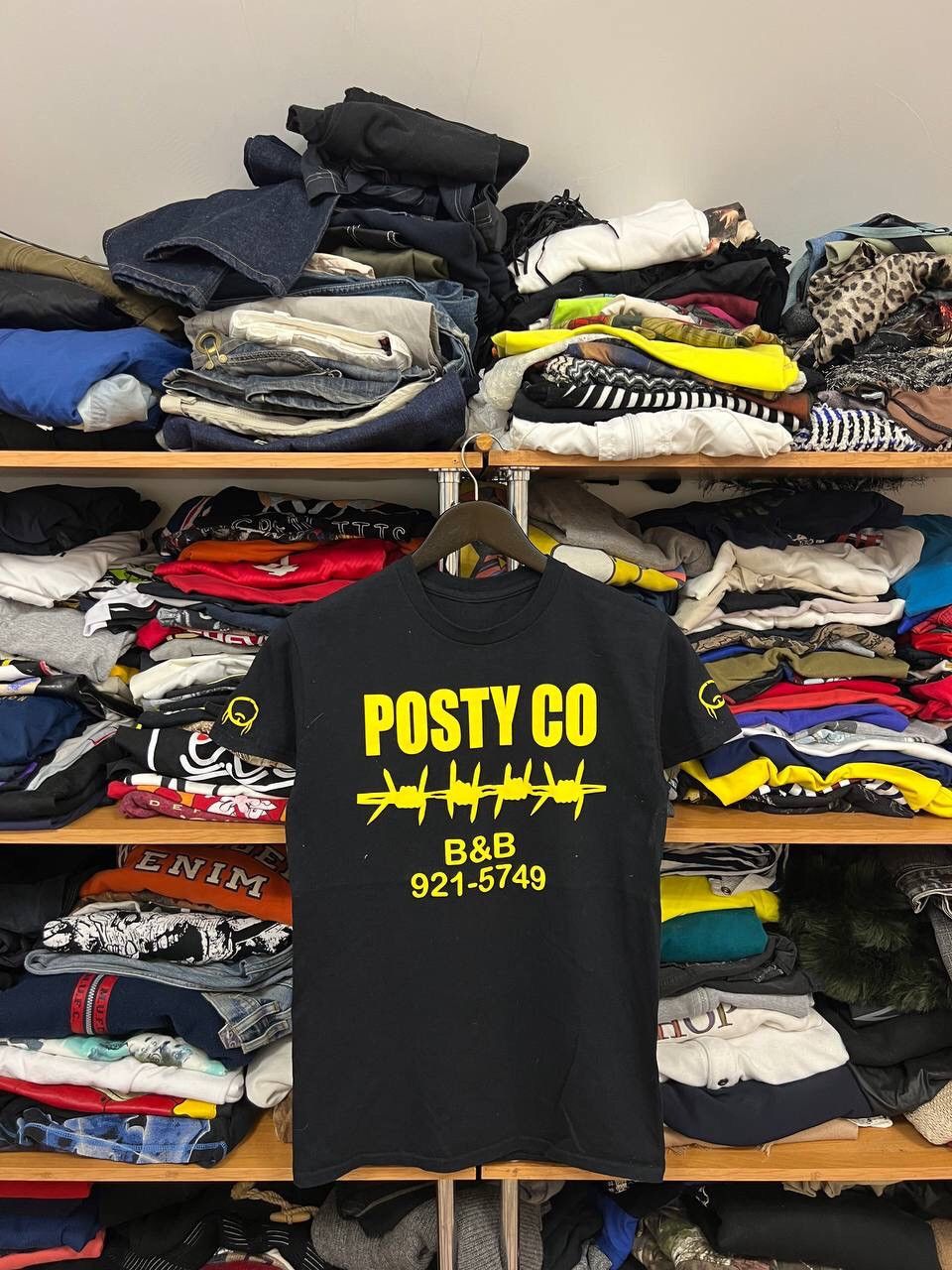 Vintage Posty Co Black Post Malone Beerbongs & Bentleys T-Shirt Size US S / EU 44-46 / 1 - 3 Thumbnail