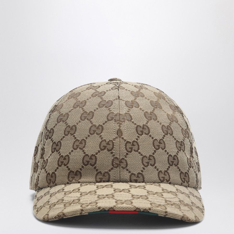 Gucci o1d2blof0525 Size: M / Logo Baseball Cap / Hat in Beige Size ONE SIZE - 1 Thumbnail