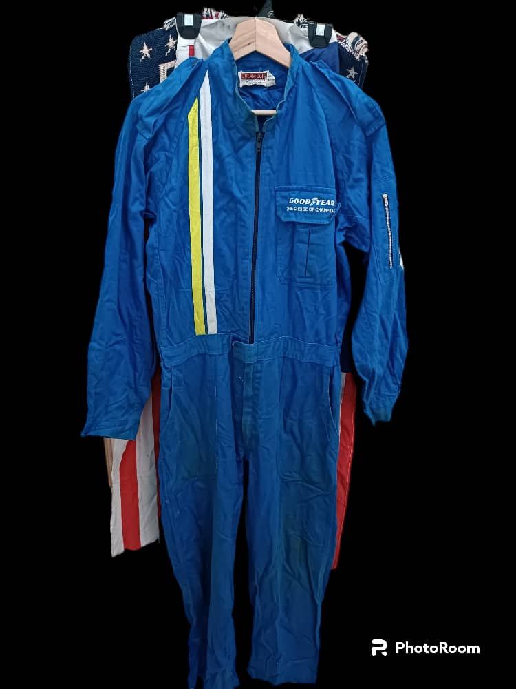 Japanese Brand VINTAGE GOOD YEAR OVERALL Size US 31 - 1 Thumbnail