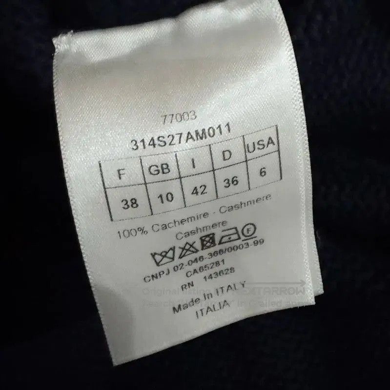 Dior Dior Blue Cashmere Women's Pullover . Size M / US 6-8 / IT 42-44 - 4 Thumbnail