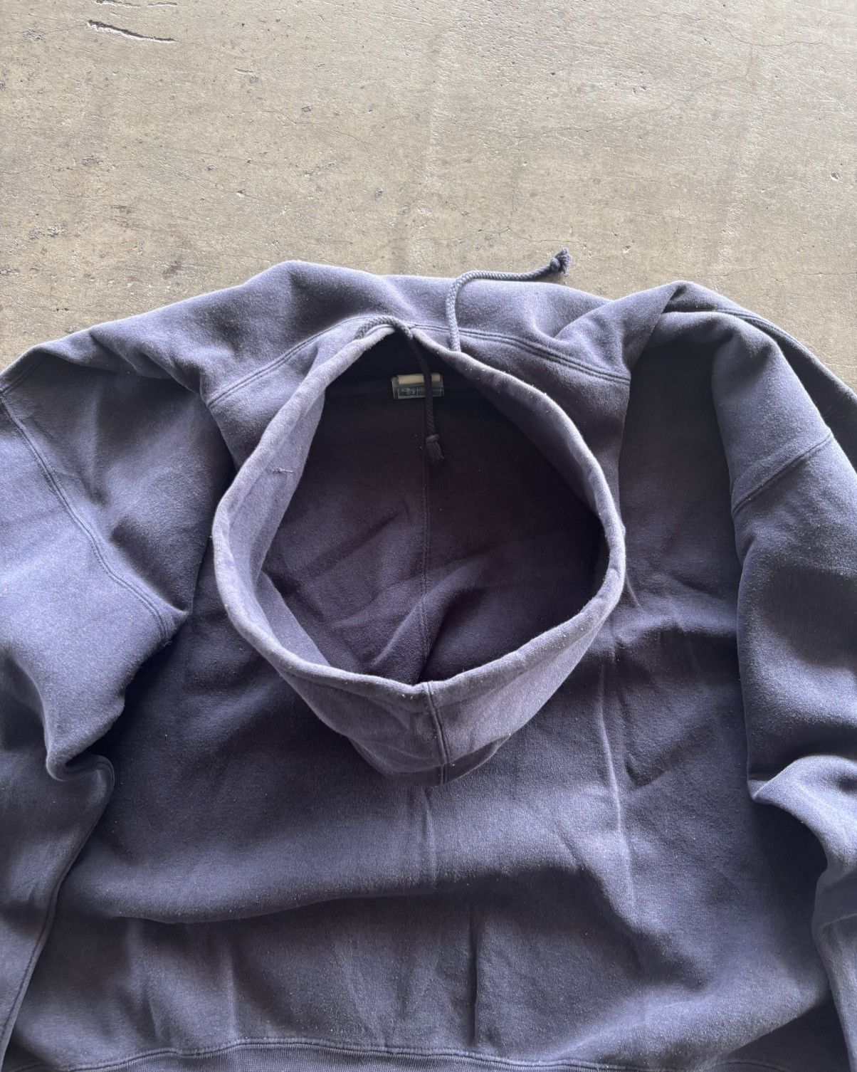 Vans 1990s Vans Faded Navy Boxy Hoodie Size US XL / EU 56 / 4 - 7 Thumbnail