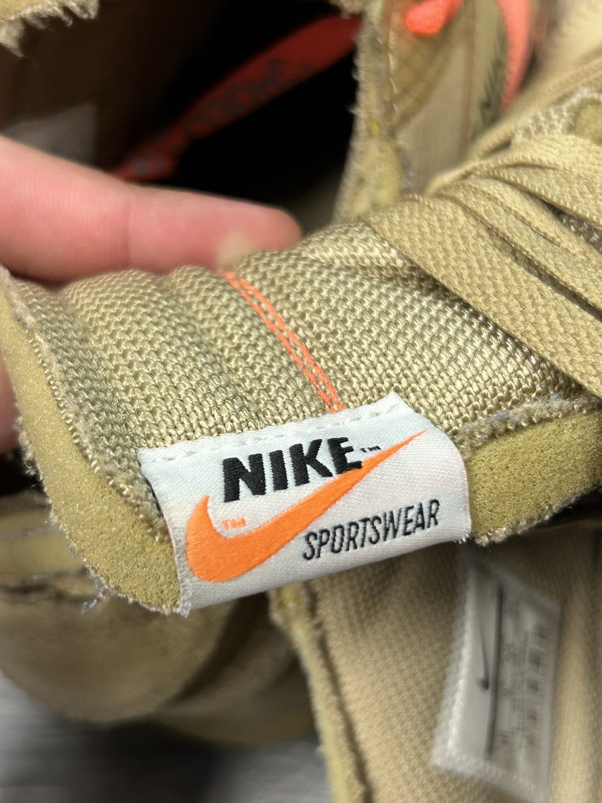Nike × Off-White Nike x Off-White x Air Max 90 ‘Desert Ore’ Size US 10 / EU 43 - 8 Thumbnail