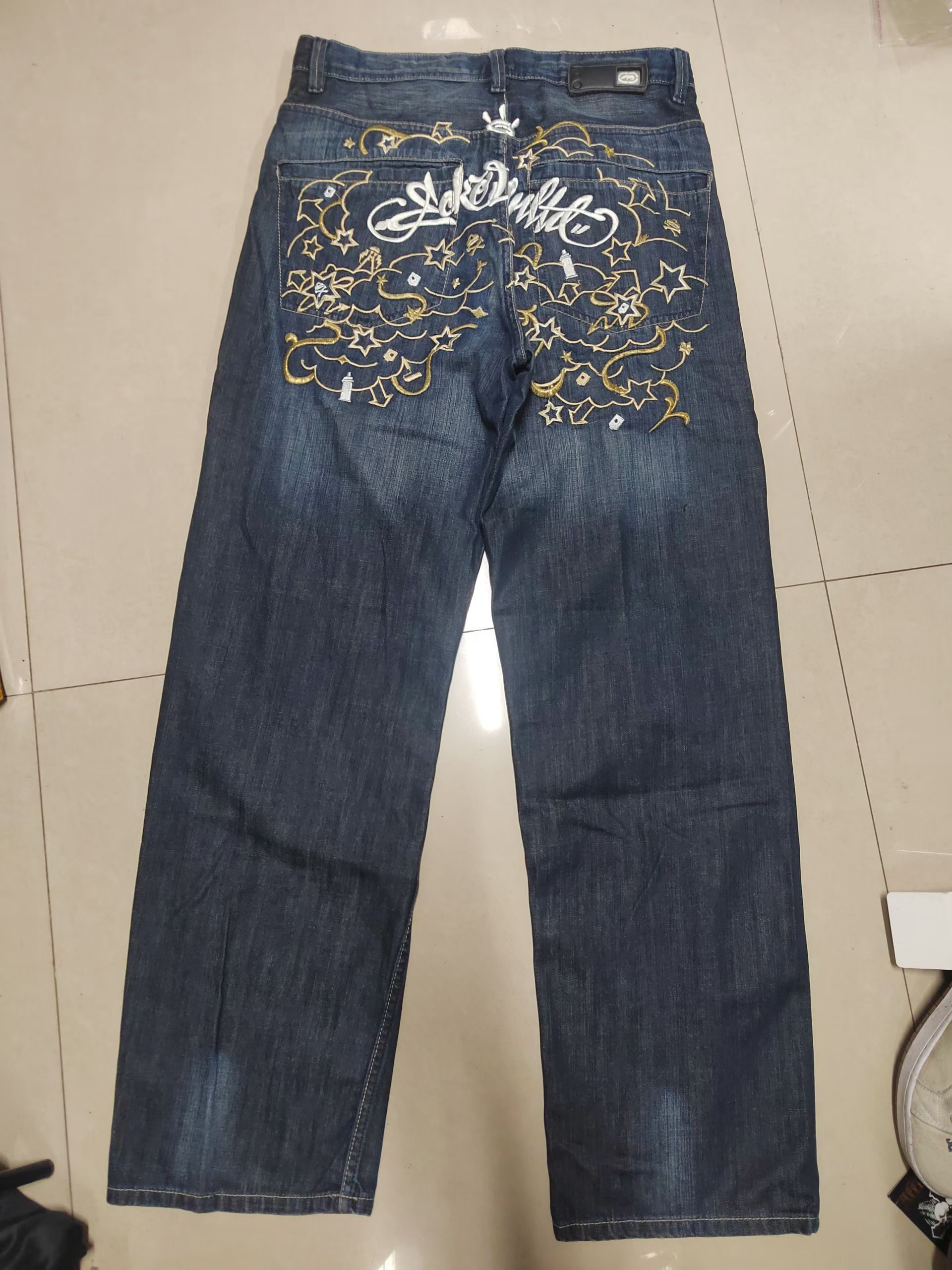 Ecko Unltd. ecko unltd grungegraffik baggy jeans Size US 33 - 1 Thumbnail