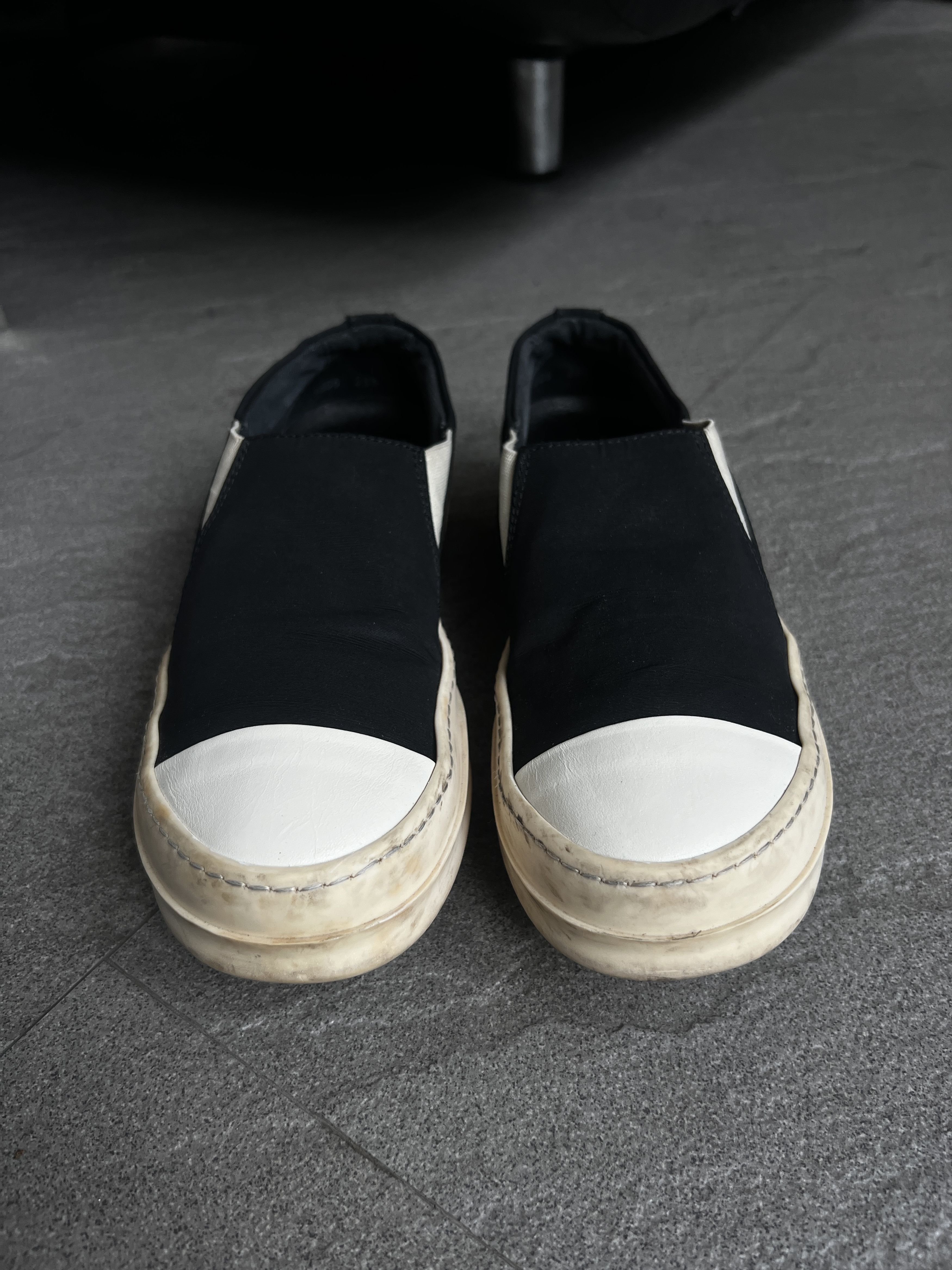 Rick Owens Drkshdw Rick Owens DRKSHDW Slip On Sneakers EU39.5 Size US 6.5 / EU 39-40 - 6 Thumbnail