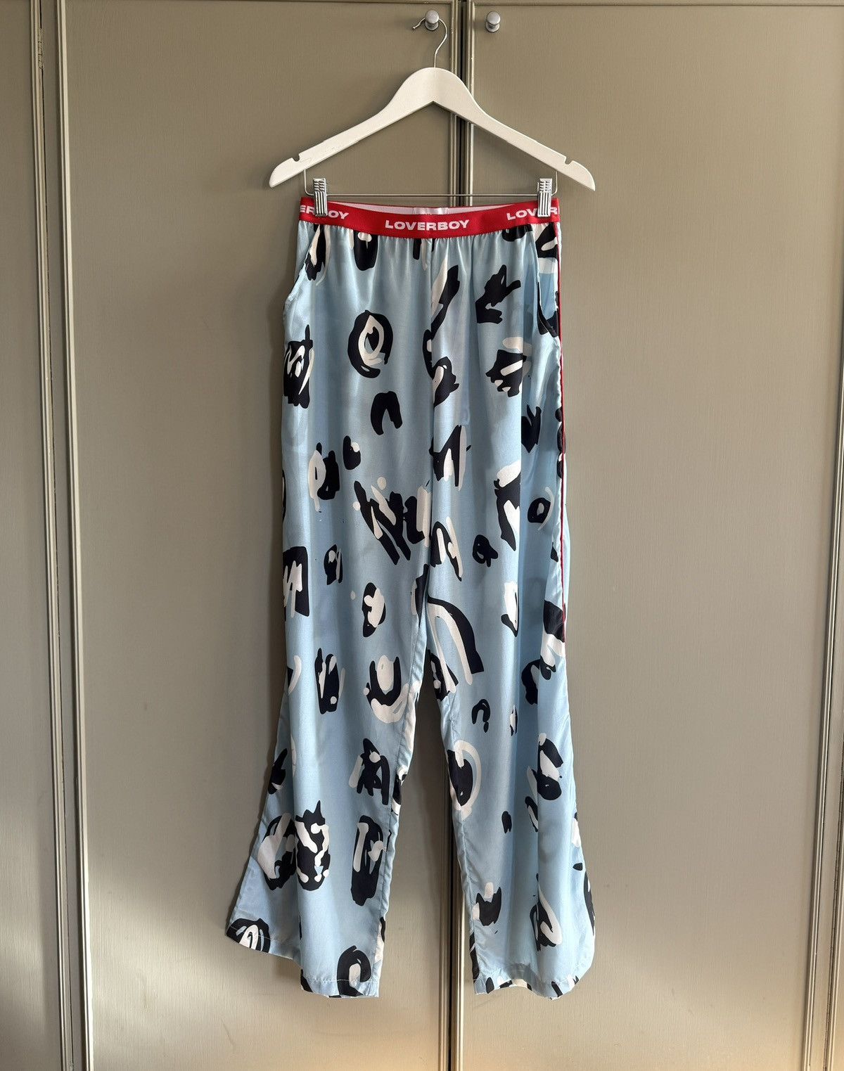 Charles Jeffrey LOVERBOY Loverboy Silk Graphic Pyjama Pants Size US 32 / EU 48 - 2 Thumbnail