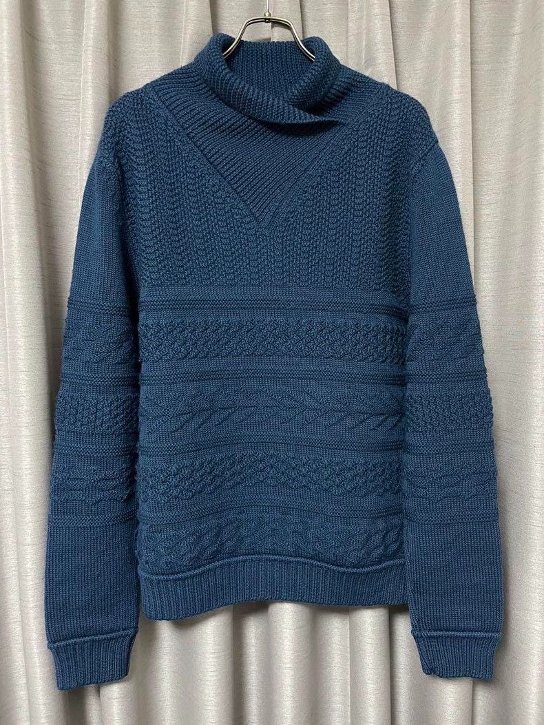 Raf Simons Raf Simons Orange Turtleneck Sweater- DMC Size US L / EU 52-54 / 3 - 1 Thumbnail