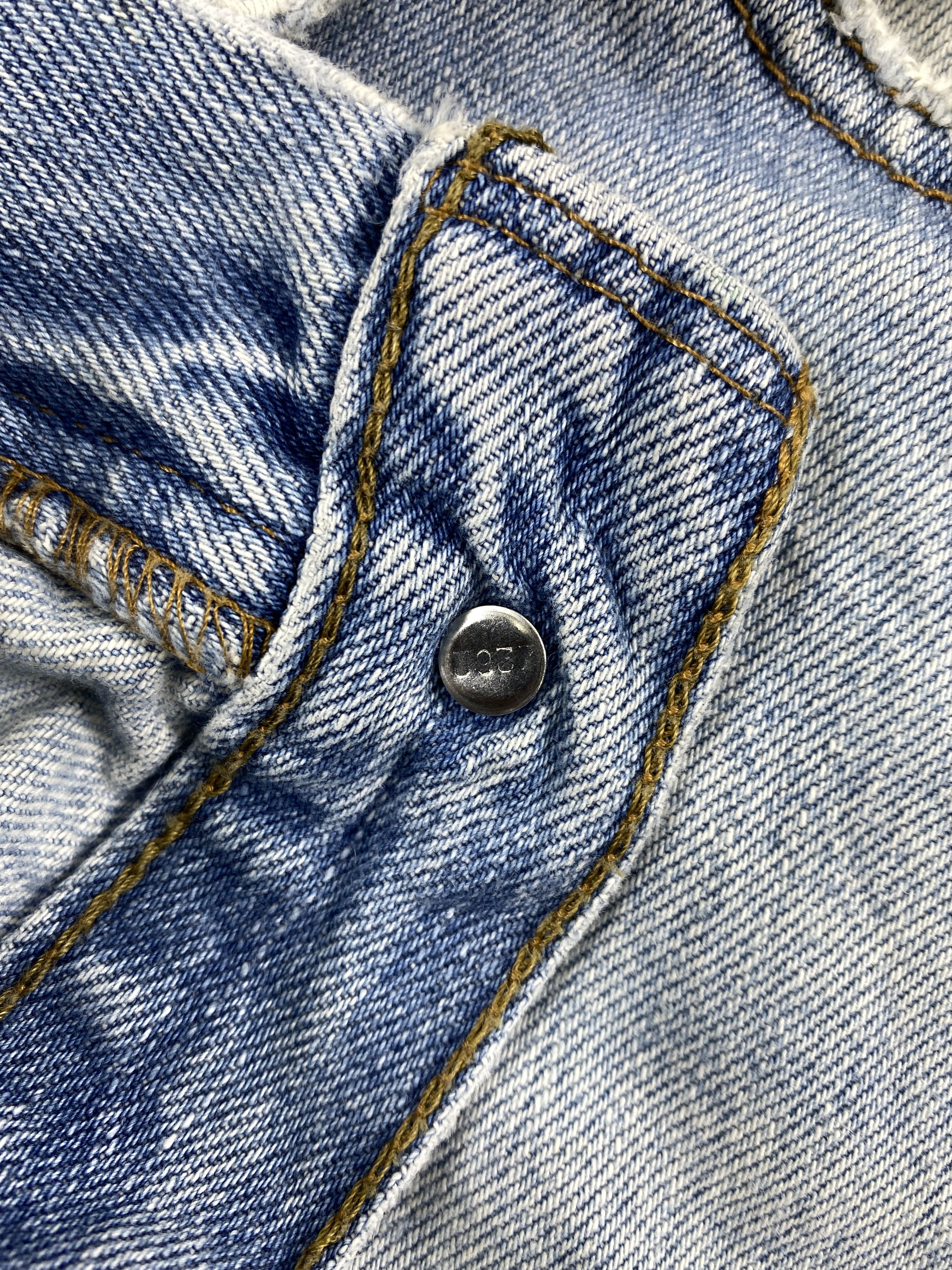 Levi's Light Blue Wash Vintage Levi's 505 36x28.5 Denim -JN1769 Size US 36 / EU 52 - 7 Thumbnail