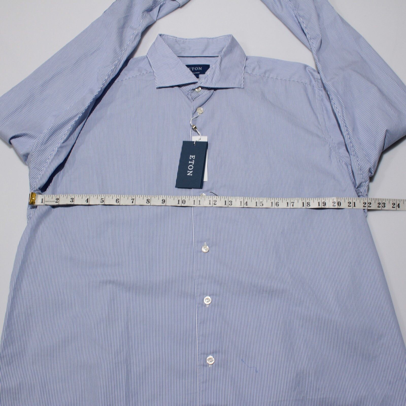 Eton Eton New with tags Shirt Size XL US In Blue Size US XL / EU 56 / 4 - 4 Thumbnail