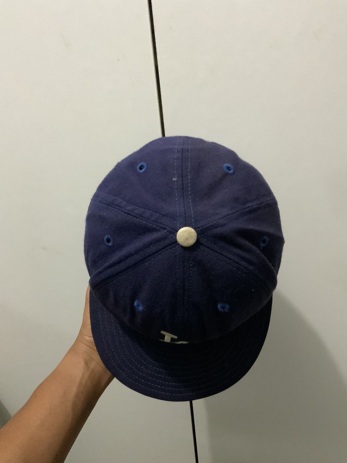New Era Vintage New Era LA wool Fitted Hat Size ONE SIZE - 6 Thumbnail