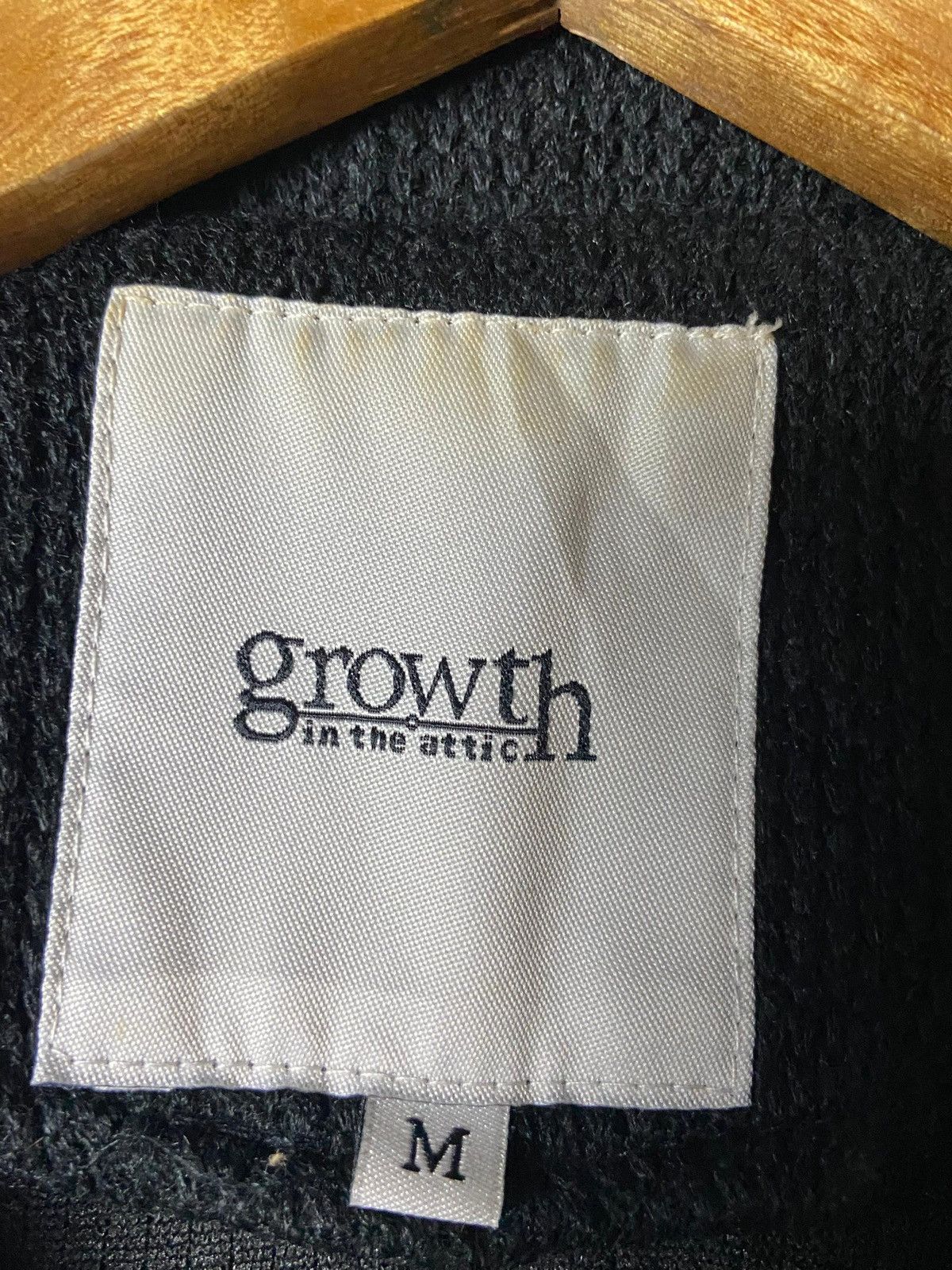 Japanese Brand × Vintage Growth x In The Attic Double Breasted Wool Coat (122) Size US M / EU 48-50 / 2 - 7 Thumbnail