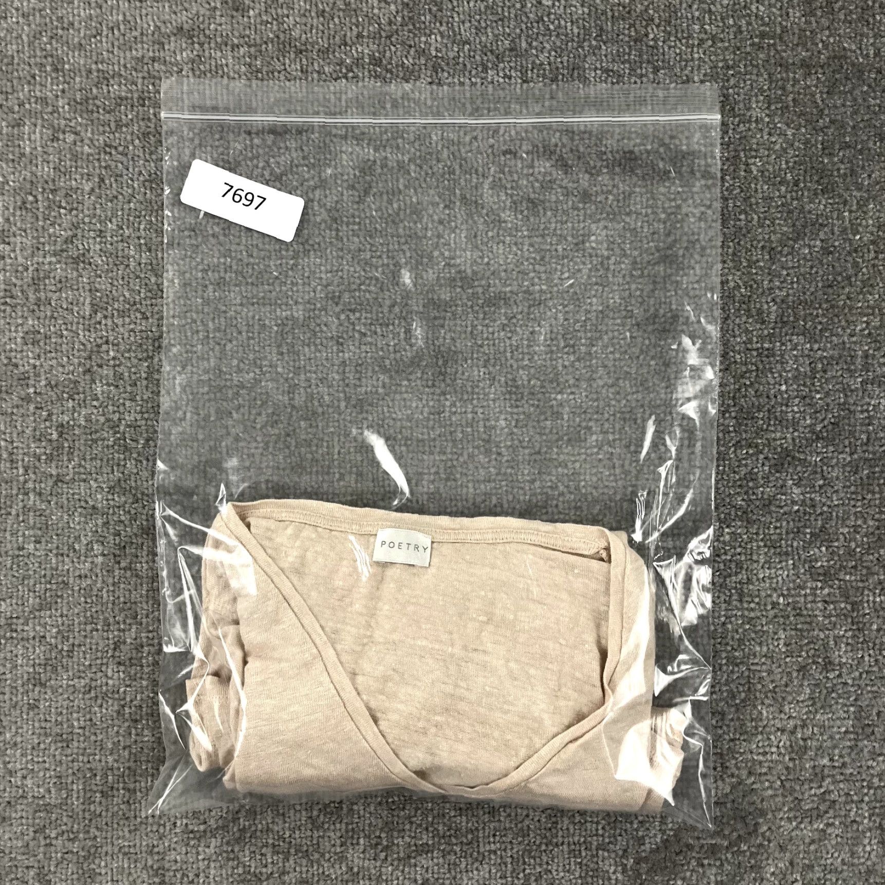 Vintage POETRY Shirt Womens Blouse Pink Linen V-Neck 100% Linen Top Casual Workwear Shirt Women UK 14 US 10, Regular Fit Size L / US 10 / IT 46 - 8 Thumbnail