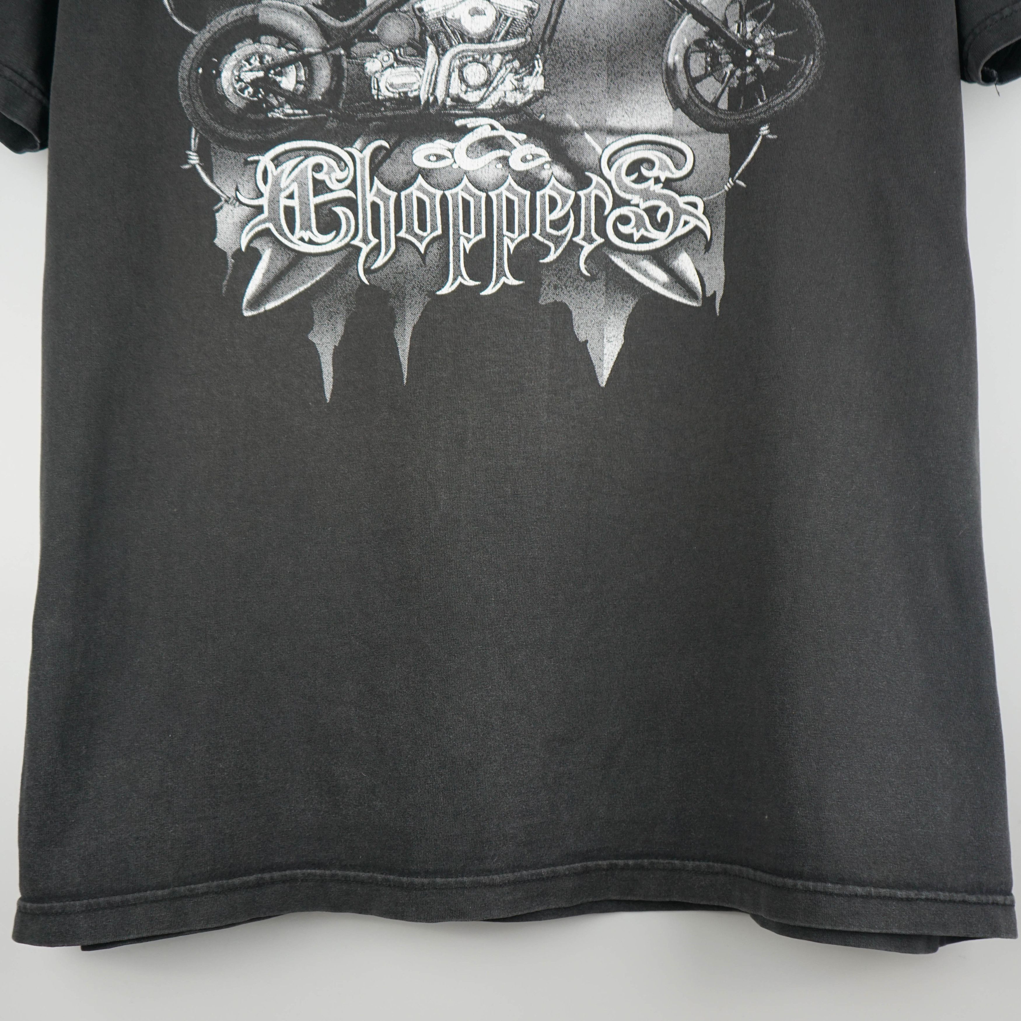 Harley Davidson × Vintage × West Coast Choppers Vintage 1990s Orange County Choppers T-Shirt Size US XL / EU 56 / 4 - 8 Thumbnail