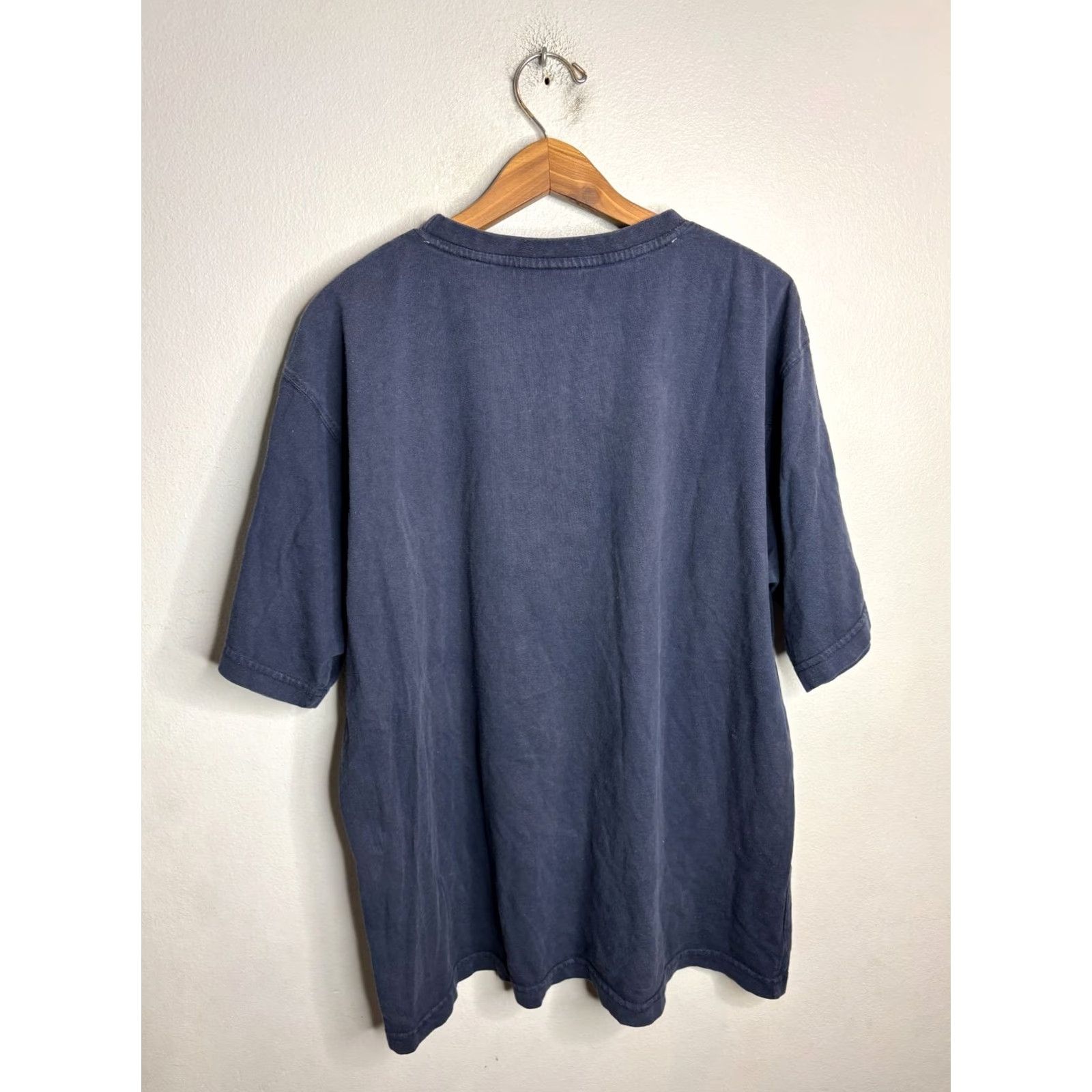 Karl Kani VINTAGE Karl Kani T-Shirt Hip Hop Crew Neck Blue L Men's 8/10 Graphic Print 2000s Y2K Style Clothing Size US L / EU 52-54 / 3 - 4 Thumbnail