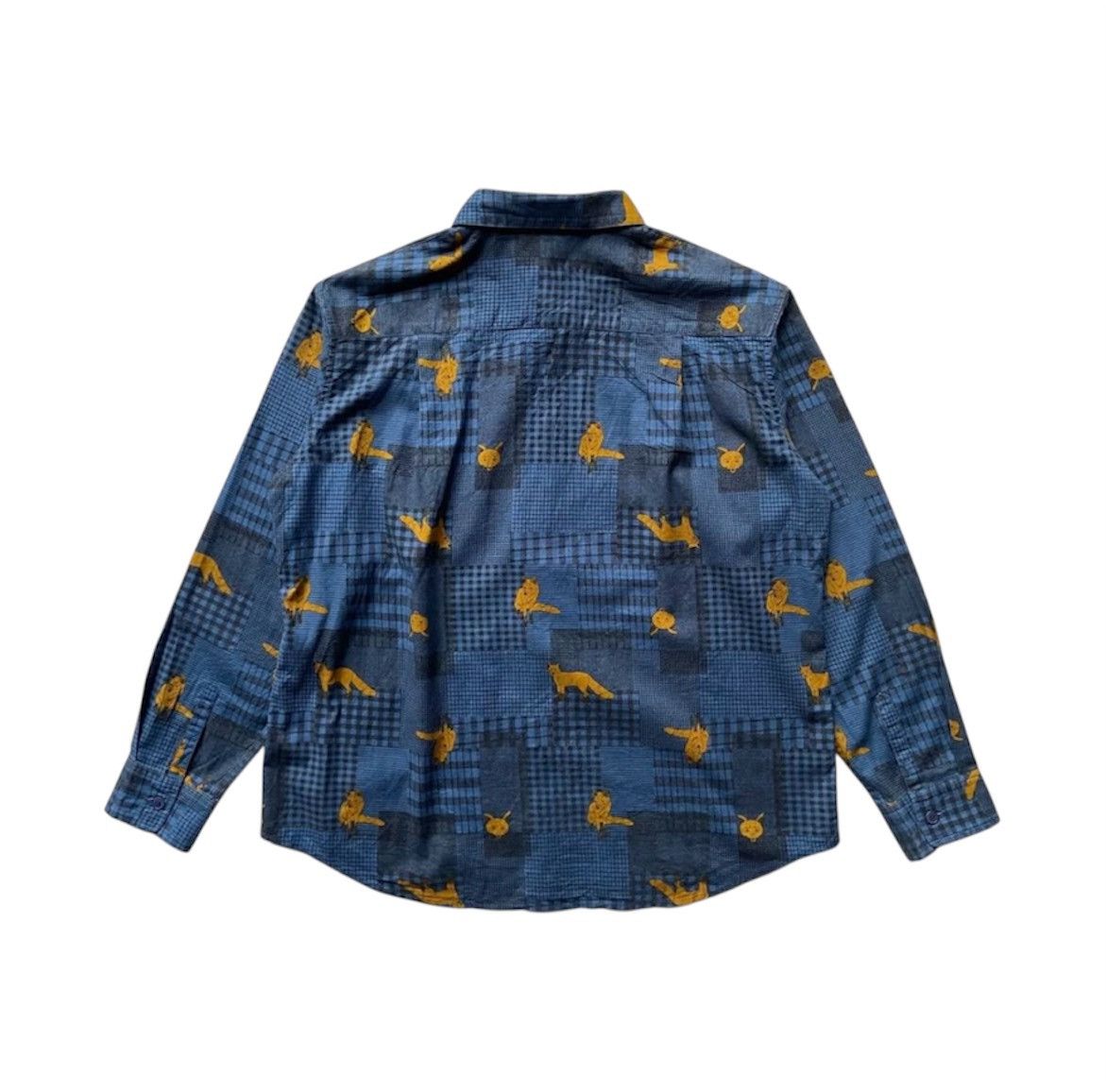 Issey Miyake × Ne-Net × Vintage Vintage Issey Miyake Fox Patern Shirt Size US M / EU 48-50 / 2 - 2 Thumbnail