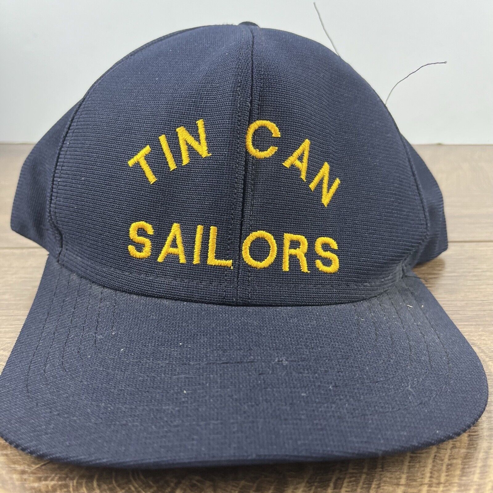 Other Tin Can Sailors Hat Snapback Hat Blue Cap Adjustable Blue Ad Size ONE SIZE - 6 Thumbnail