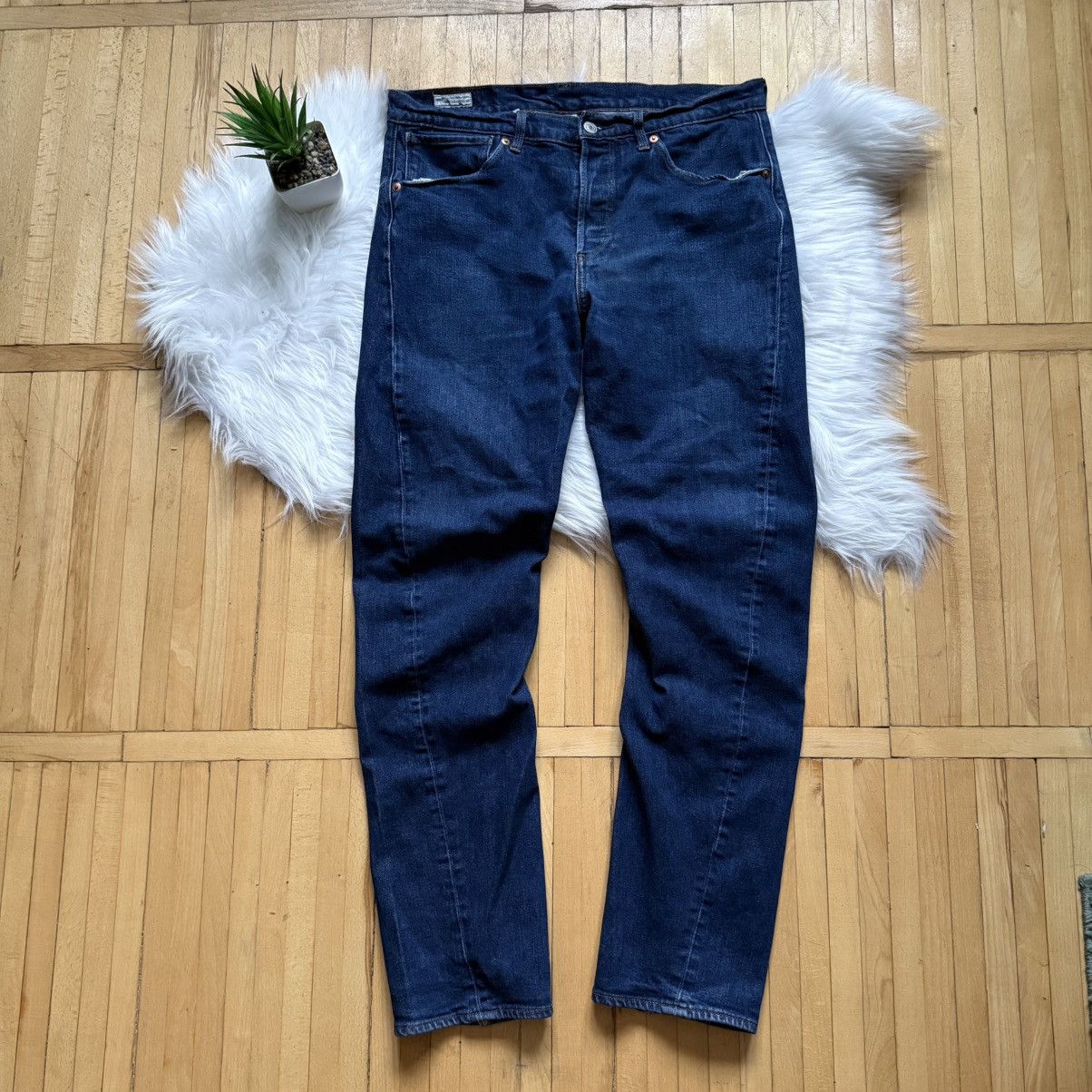 Levi's 📌 Vintage 00s Levi's Engineered Y2K Regular Jeans Size US 33 - 1 Thumbnail