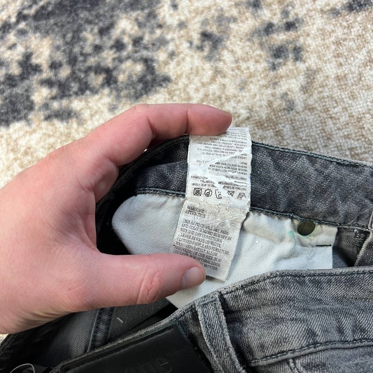 Acne Studios Acne Studios Luxury Skinny Fit Grey Denim Jeans Size US 28 / EU 44 - 7 Thumbnail