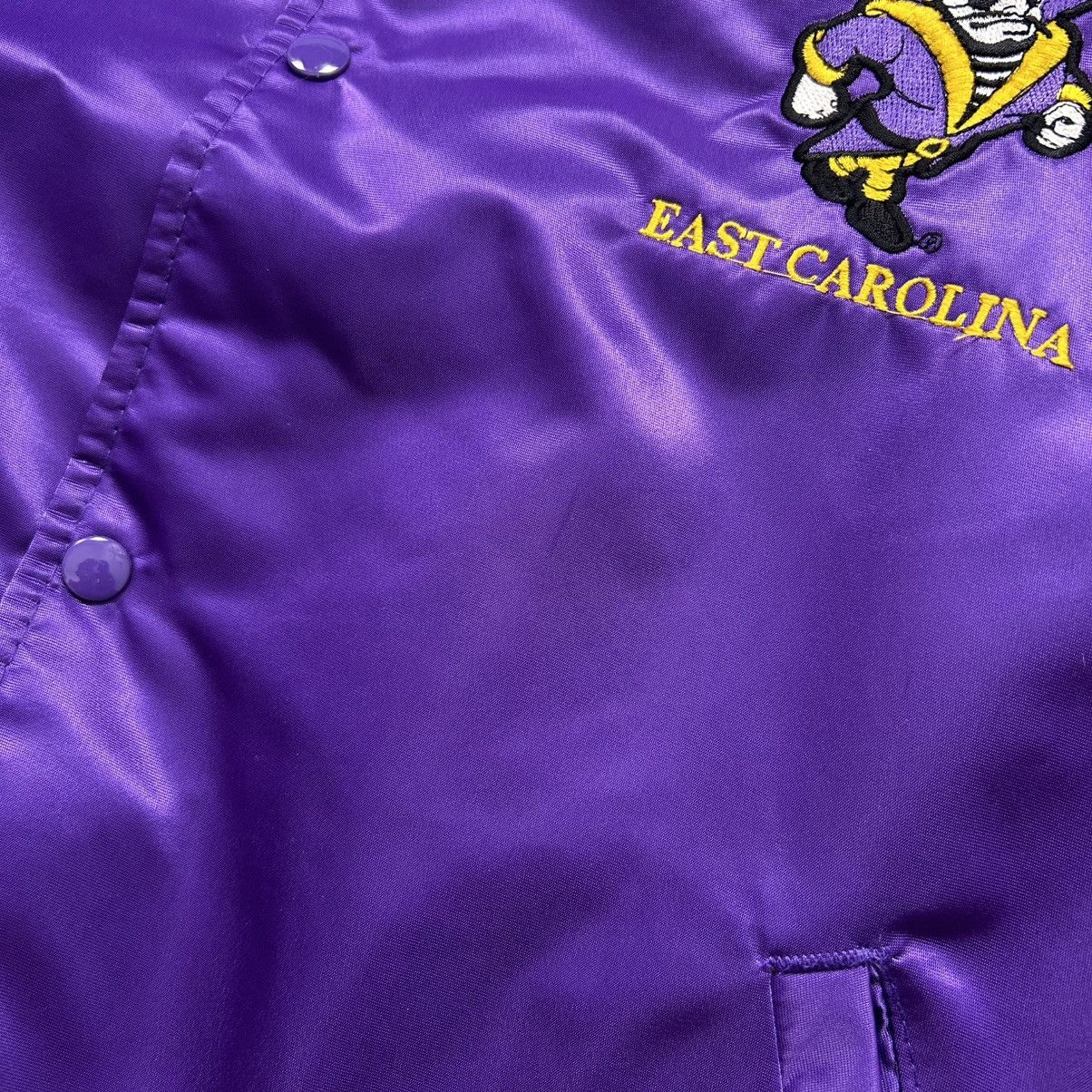 NCAA × Starter × Vintage VTG 90s EAST CAROLINA PIRATES ECU STARTER SATIN JACKET Size US XL / EU 56 / 4 - 7 Thumbnail