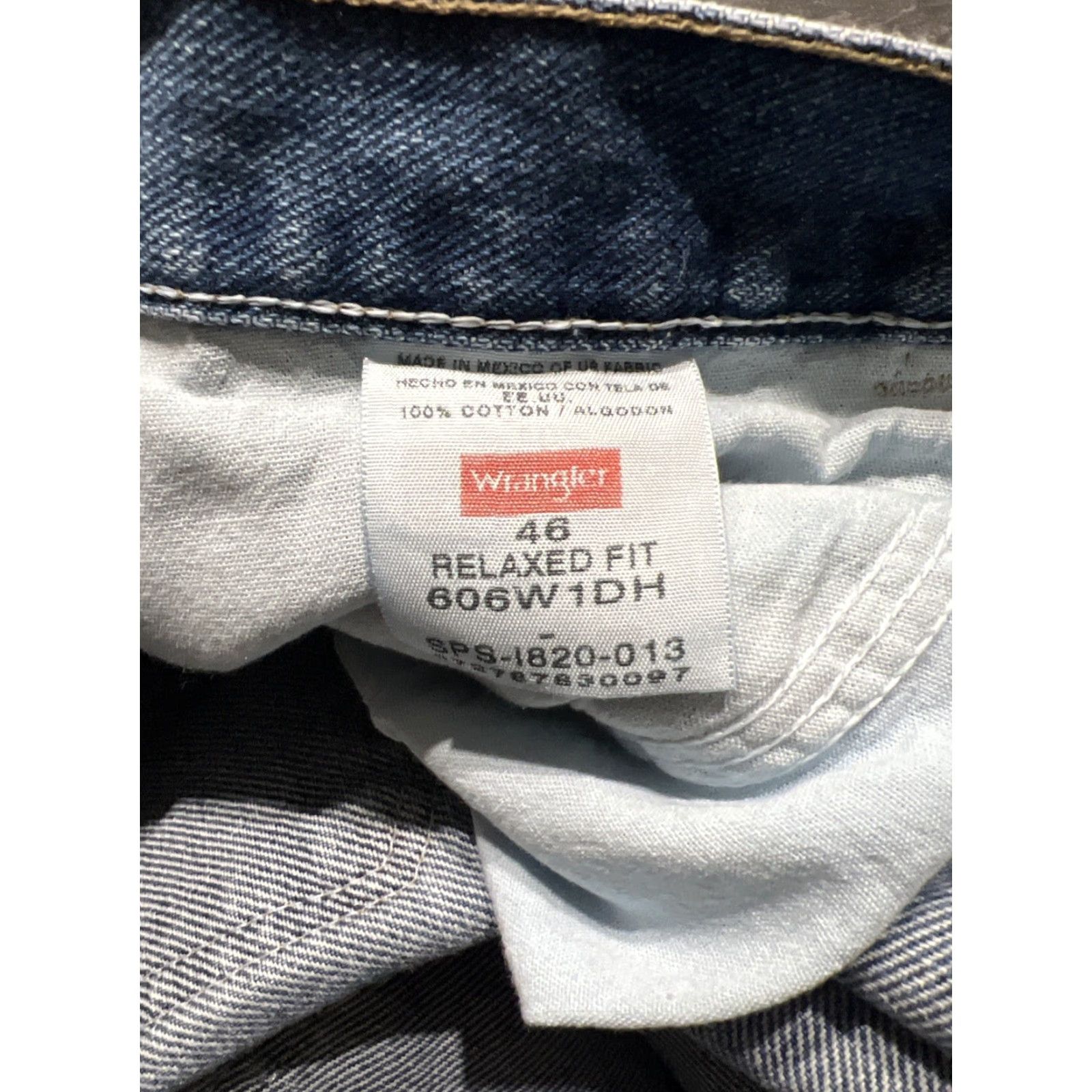 Wrangler VINTAGE Wrangler Denim Jean Shorts Men 46 Cargo 10" Inseam Blue Relaxed Cotton 100% Size US 30 / EU 46 - 4 Thumbnail