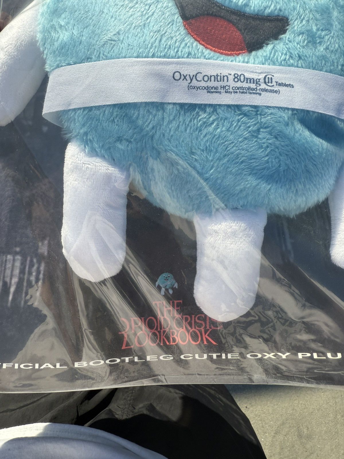 Praying x The Opioid Crisis Lookbook Oxycontin Plush