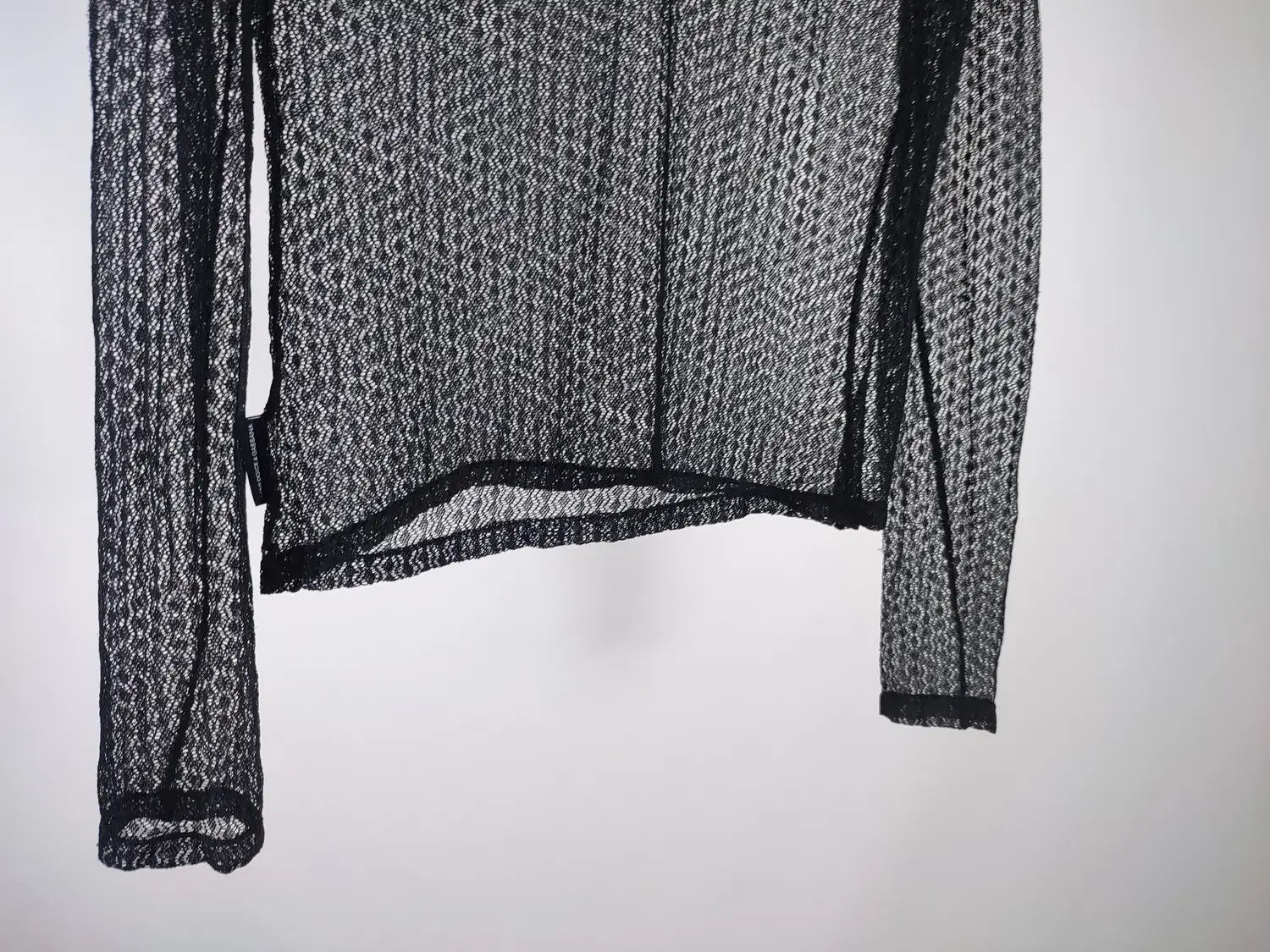 Dolce & Gabbana Dolce Gabbana Sheer Mesh Lace Vintage Top Shirt Size M / US 6-8 / IT 42-44 - 12 Thumbnail