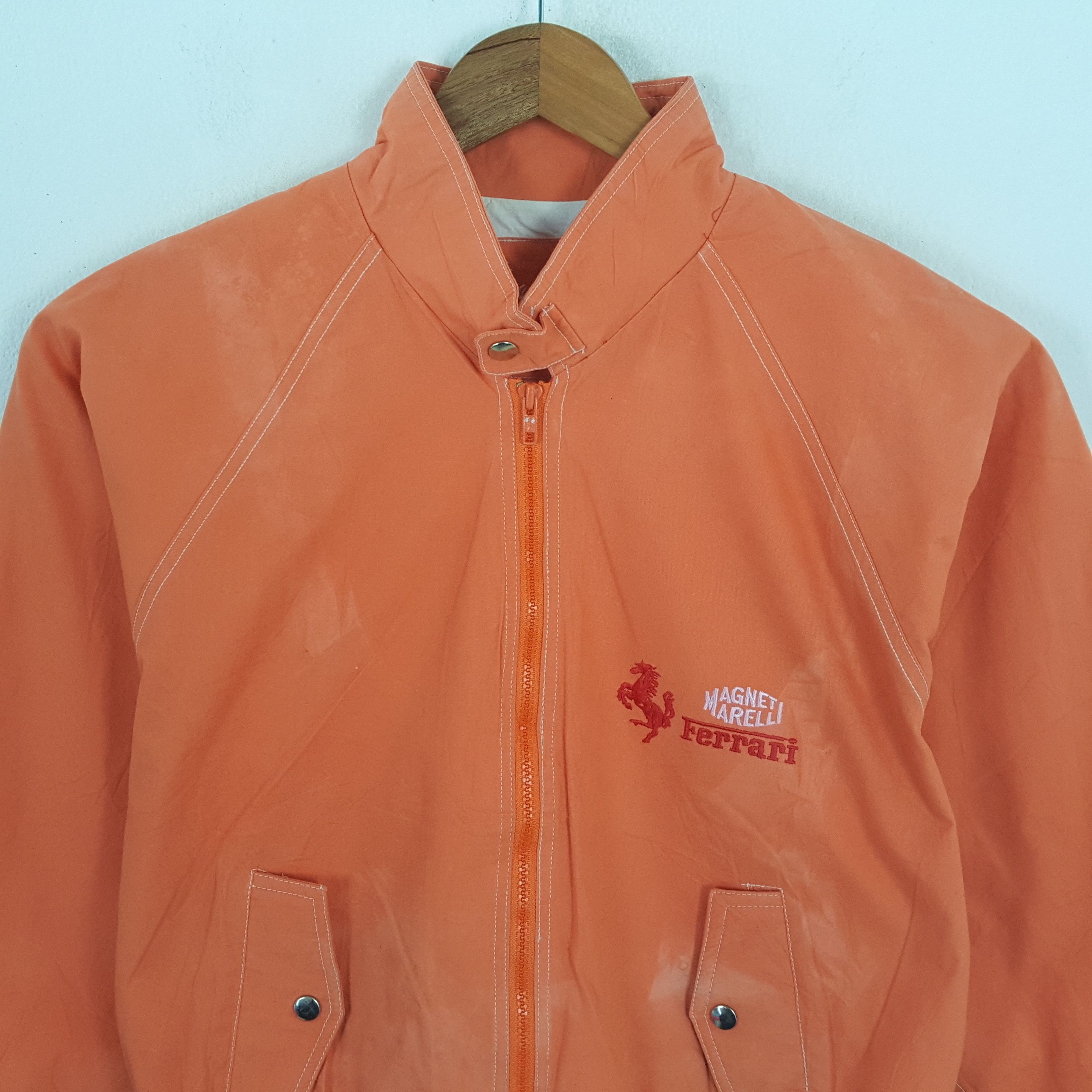 Ferrari × Vintage Vintage FERRARI MAGNTEI MARELLI Formula One Racing Jacket Size US L / EU 52-54 / 3 - 2 Thumbnail