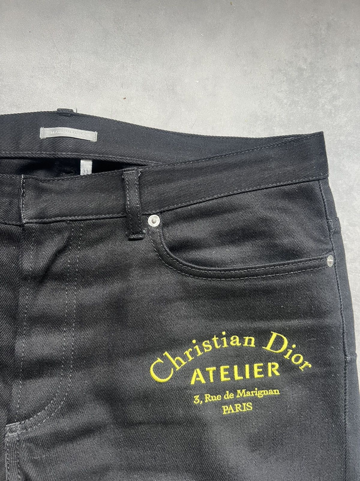 Dior Dior Atelier Jeans Size US 33 - 3 Thumbnail