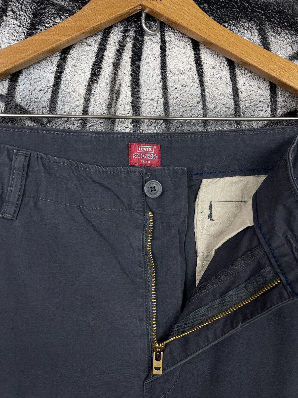 Levi's Levi’s XX Cargo Taper Grey Pants Men’s Size W36 L34 Size US 36 / EU 52 - 7 Thumbnail