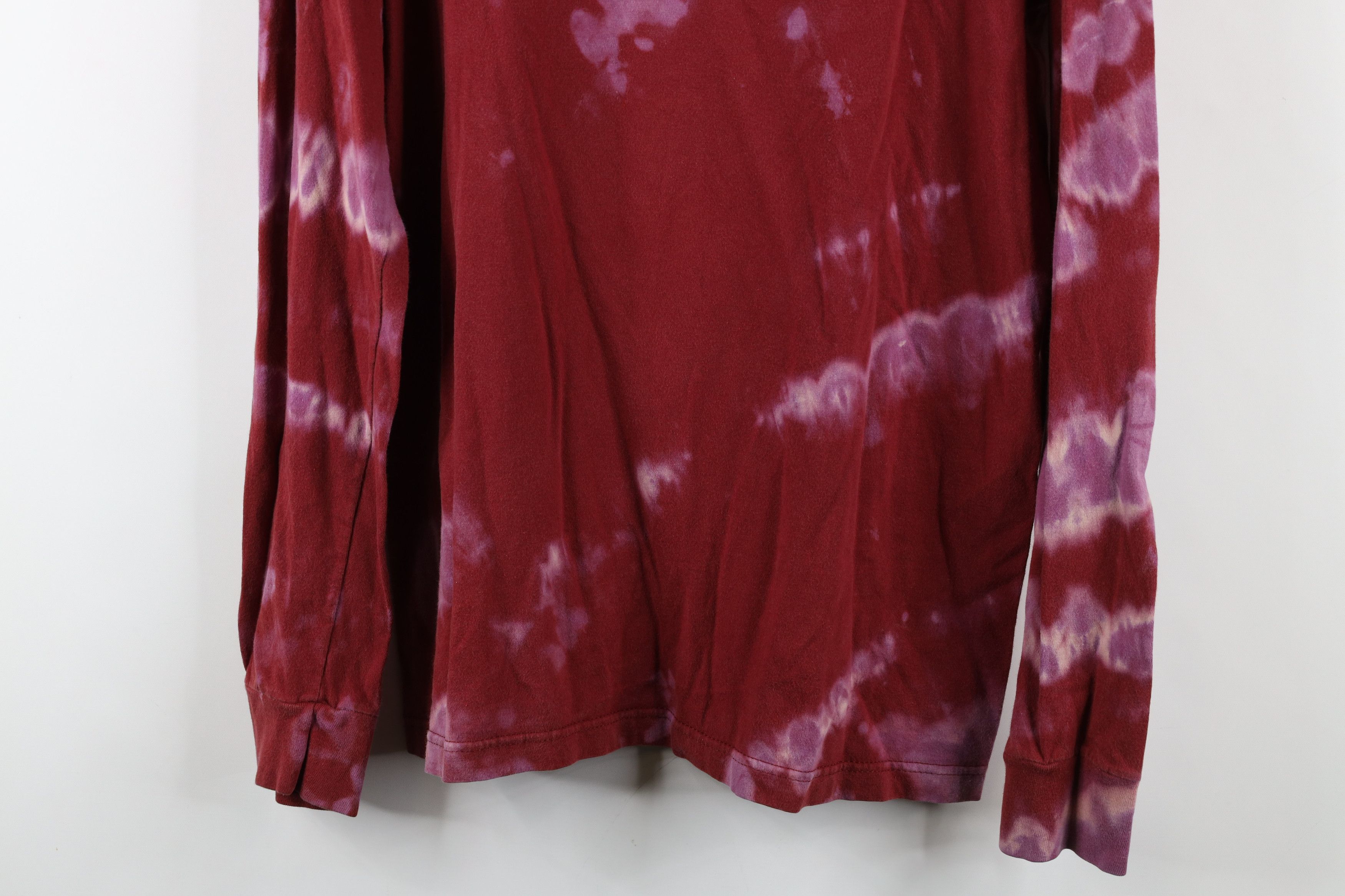 Nike × Vintage Vintage Y2K Nike Mini Swoosh Acid Wash Long Sleeve T-Shirt Size US M / EU 48-50 / 2 - 3 Thumbnail