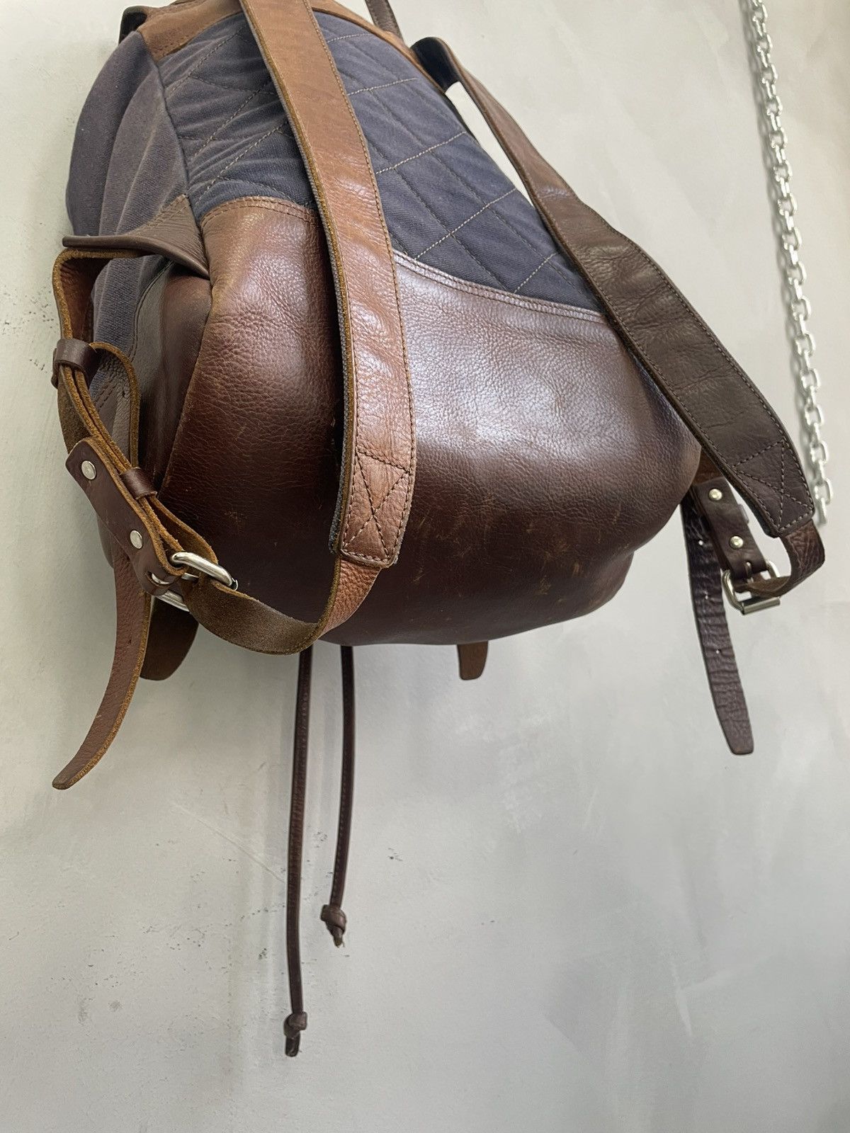 Japanese Brand Japanese Canvas military rare y2k diesel messenger bag pack Size ONE SIZE - 8 Thumbnail