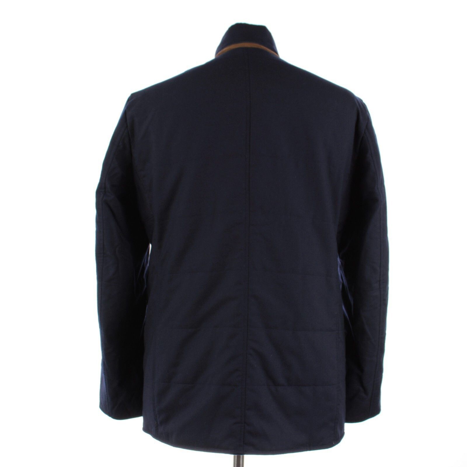 Zanella Zanella Coat Size L US In Blue Wool Size US L / EU 52-54 / 3 - 5 Thumbnail