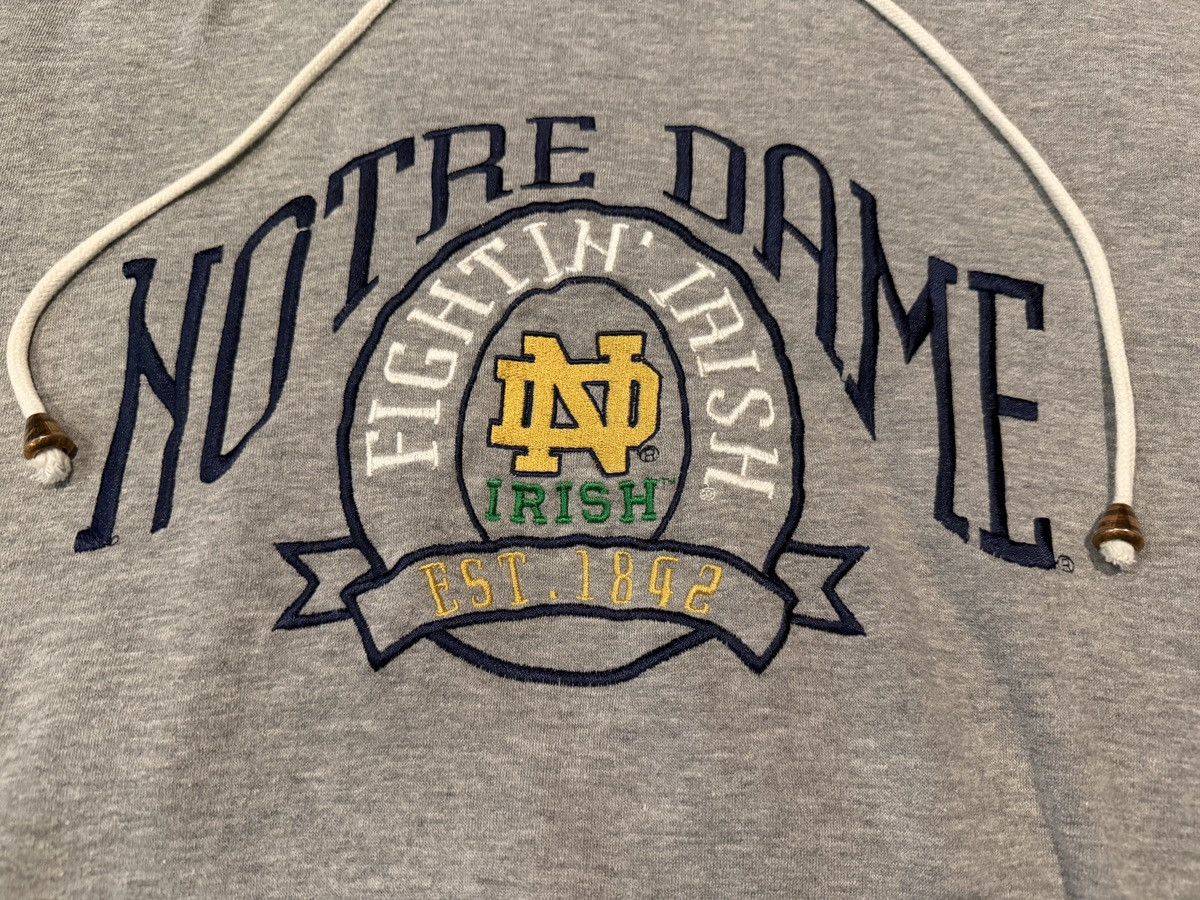 Nutmeg Vintage 90s Notre Dame Fighting Irish NCAA Football Nutmeg Size US XL / EU 56 / 4 - 3 Thumbnail