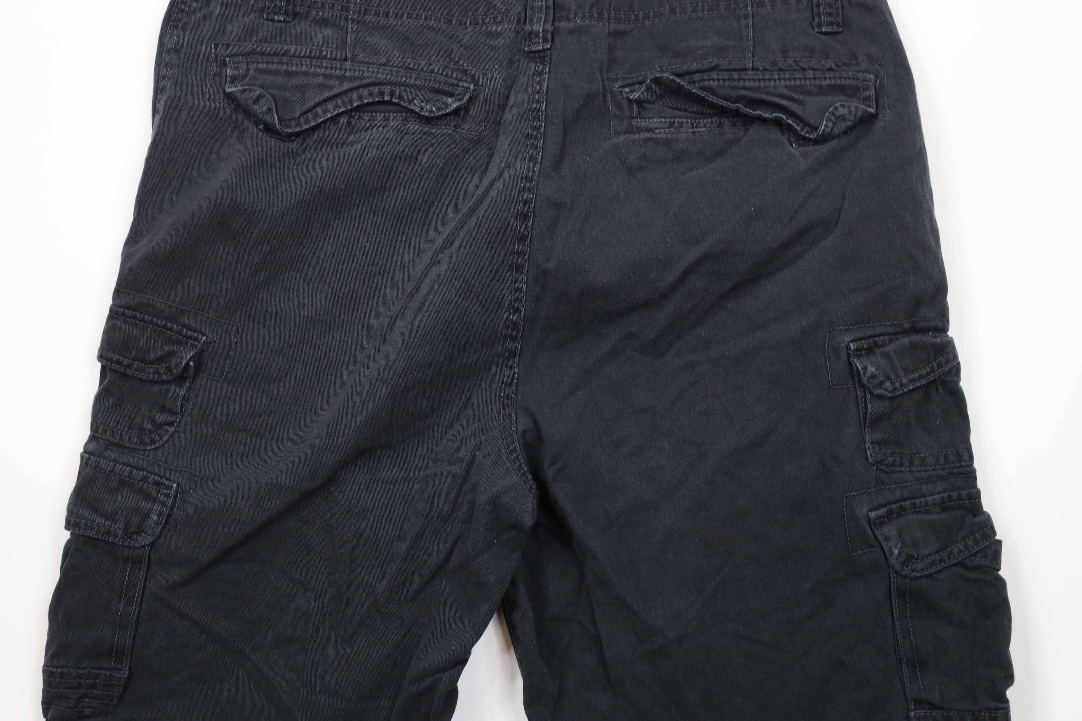 Ocean Pacific × Vintage Vintage Ocean Pacific Baggy Fit Cargo Shorts Black Cotton Size US 34 / EU 50 - 11 Thumbnail