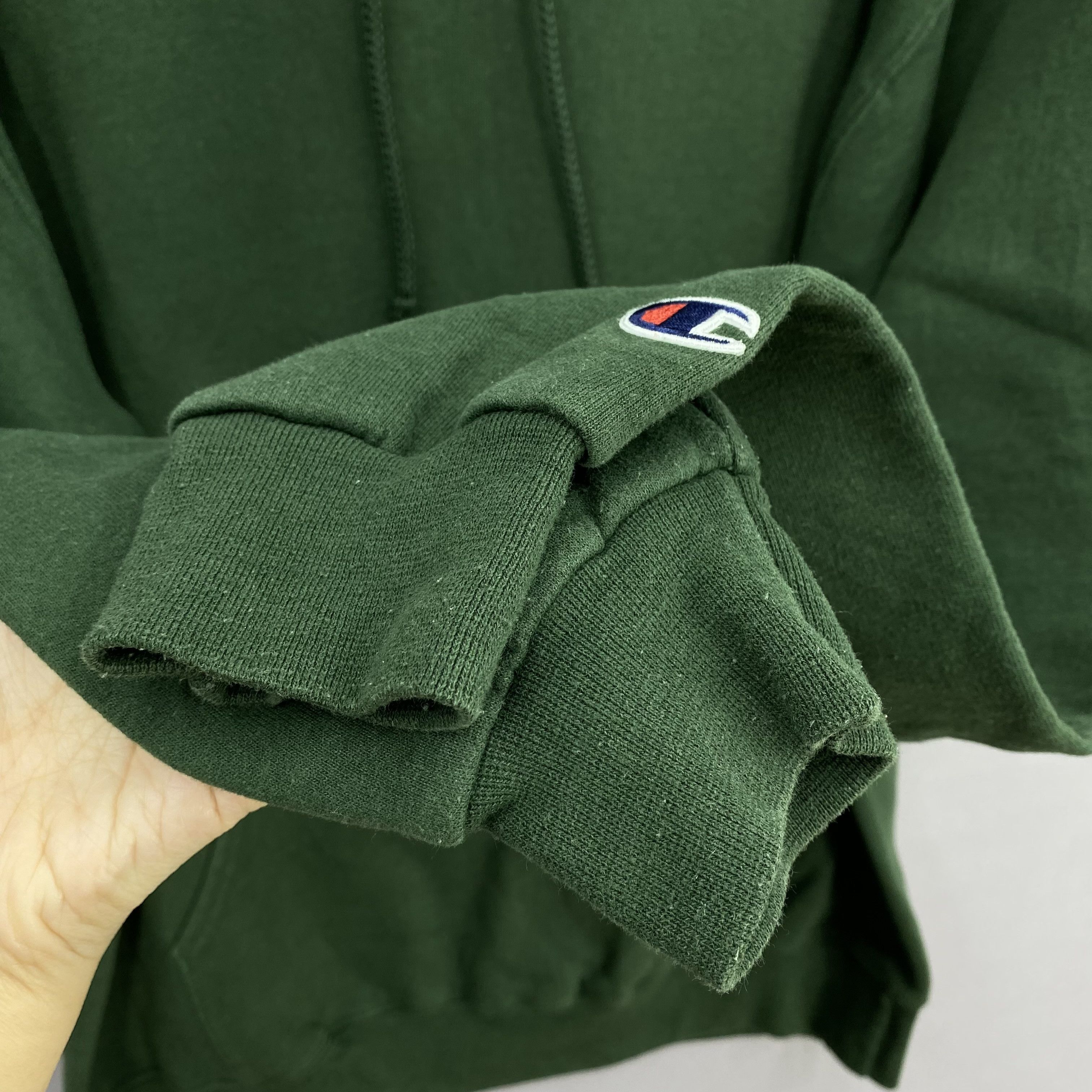 Champion Vintage Champion Hooded Sweatshirt EcoSmart Hoodie Pullover Size US L / EU 52-54 / 3 - 4 Thumbnail