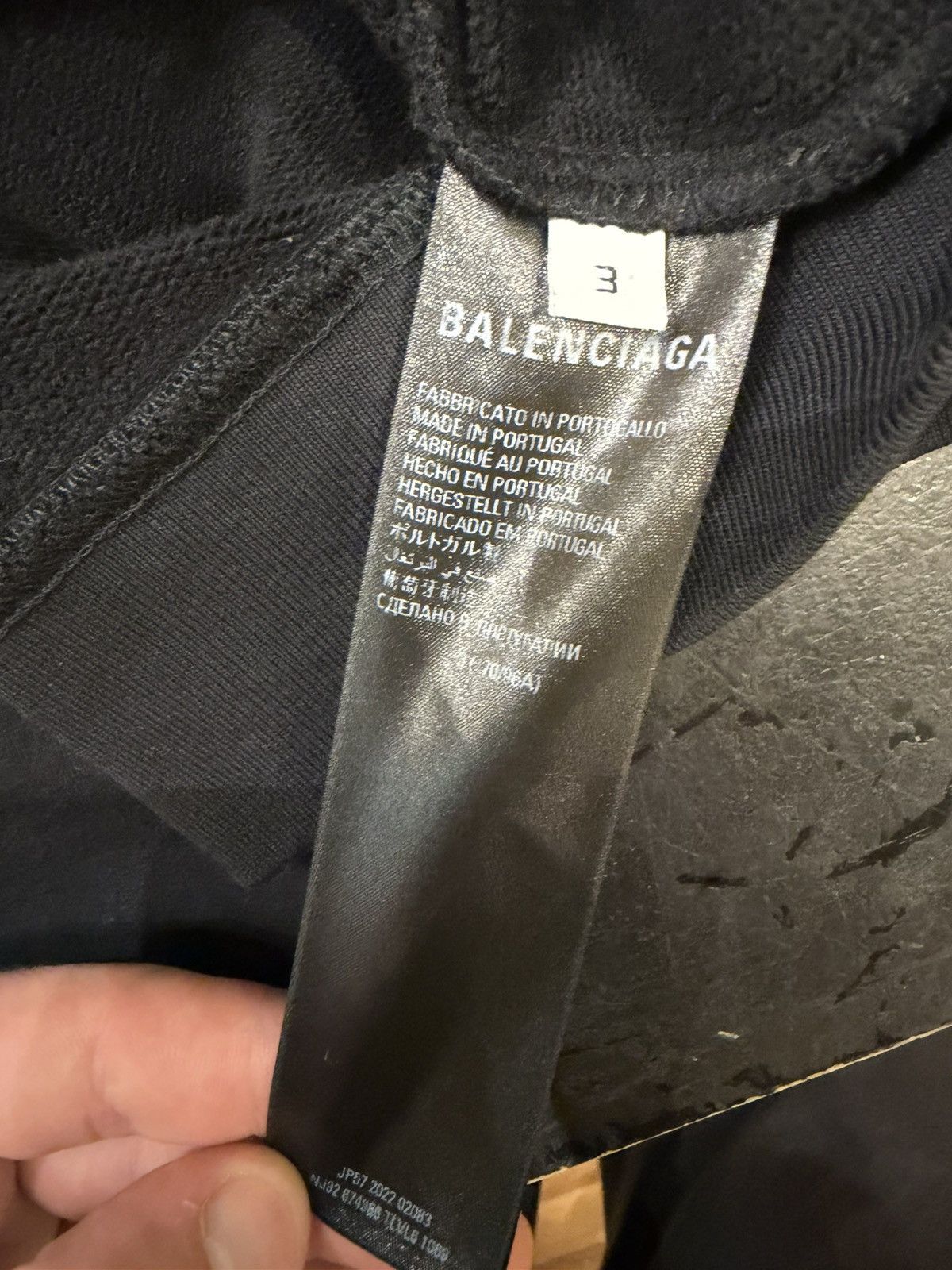 Balenciaga Balenciaga Los Angeles Hoodie - Black Size US L / EU 52-54 / 3 - 6 Thumbnail