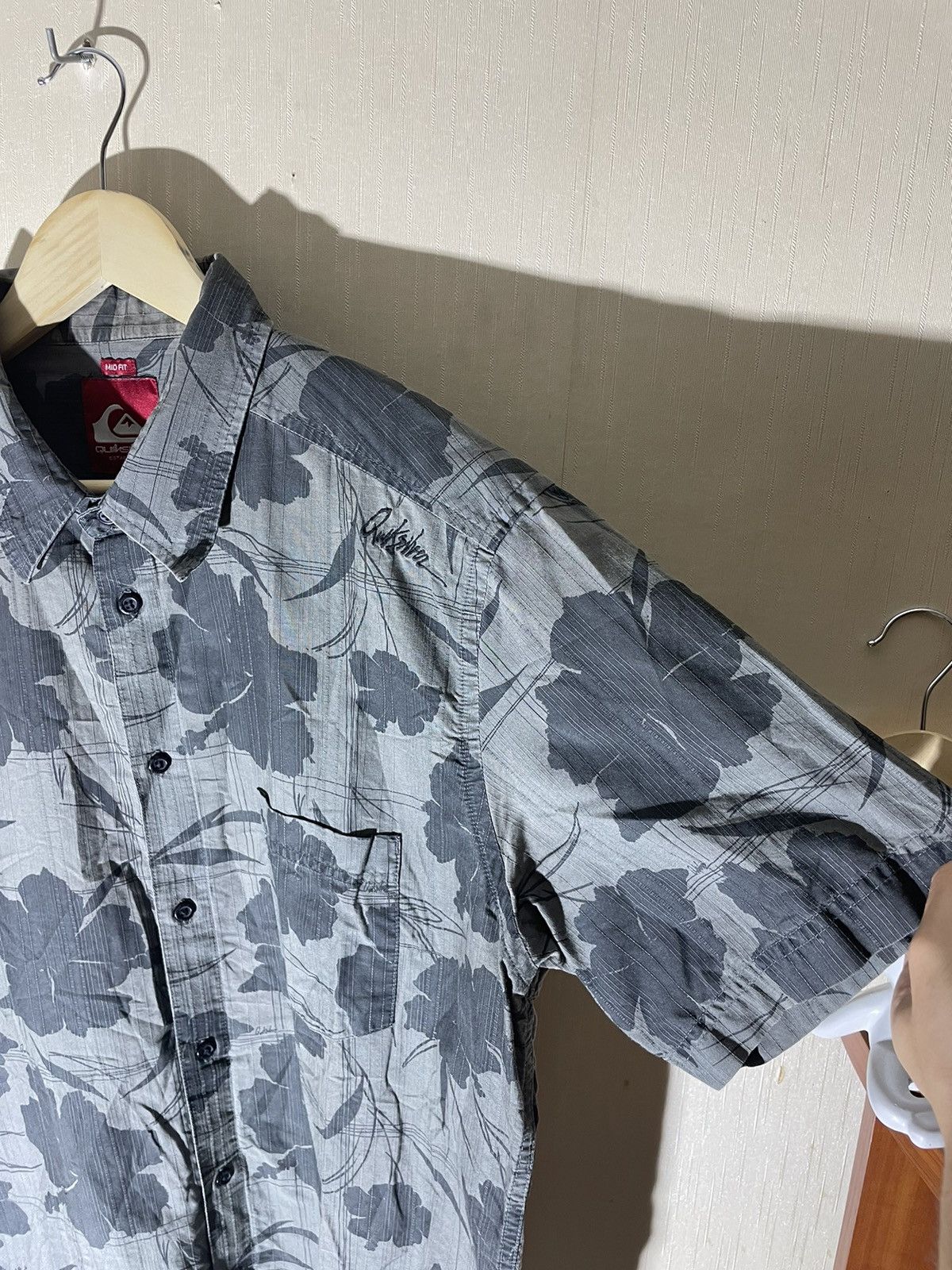 Quiksilver × Vintage Quiksilver Hawaiian shirt vintage streetwear Size US XL / EU 56 / 4 - 2 Thumbnail