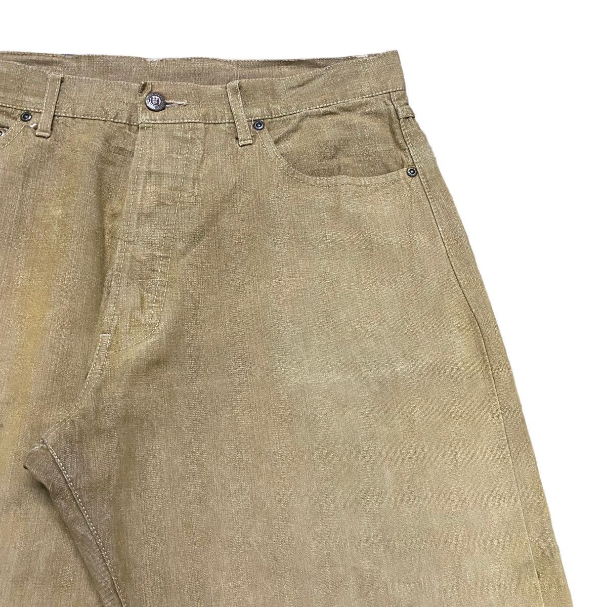 Vintage Vintage PNB NATION Canvas Cotton Baggy Skater Pants Selvedge Size US 33 - 5 Thumbnail