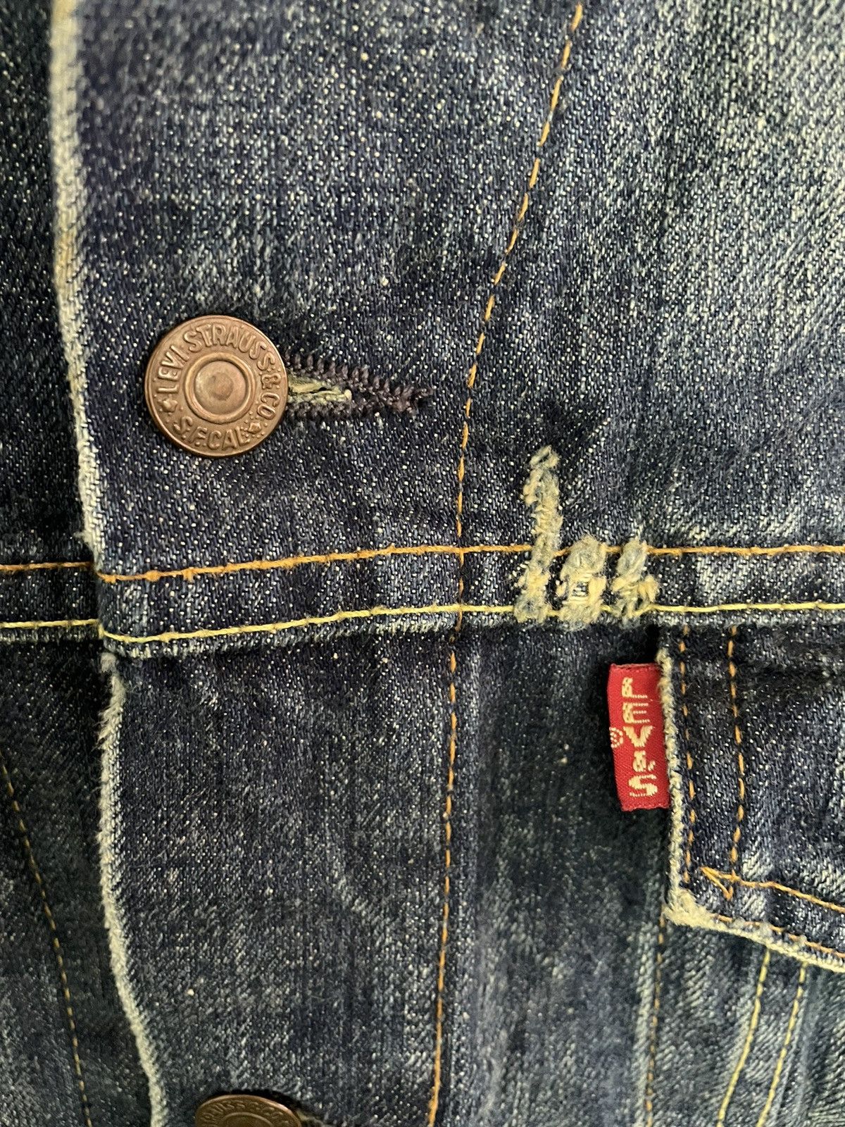 Levi's Vintage Levis 70505 Jackets Capital E Size US L / EU 52-54 / 3 - 8 Thumbnail