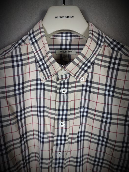 Vintage burberry shirt top xl